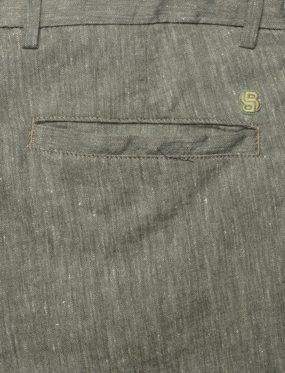 BOSS - C-Kane-RDS-Shorts - linased lühikesed püksid - dark green - 4