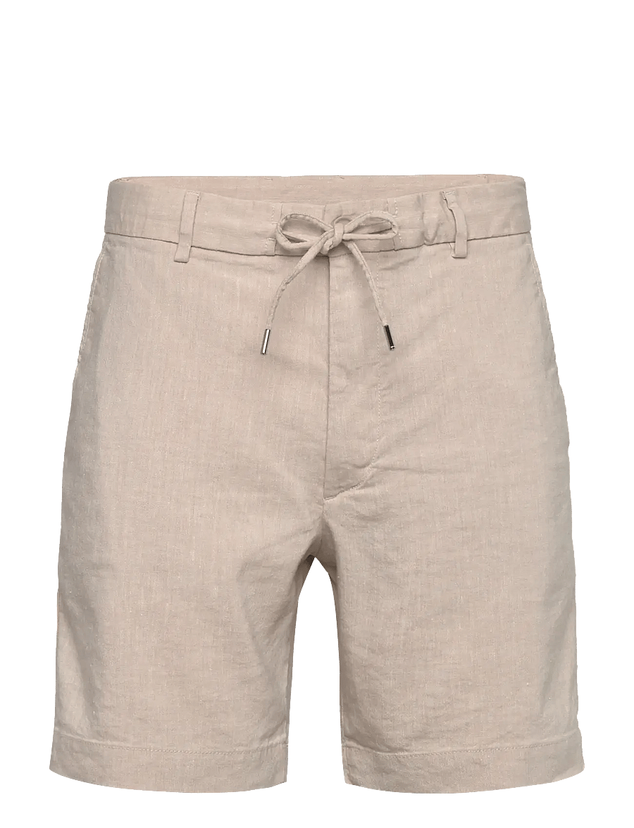 BOSS - C-Kane-RDS-Shorts - shorts en lin - light beige - 0