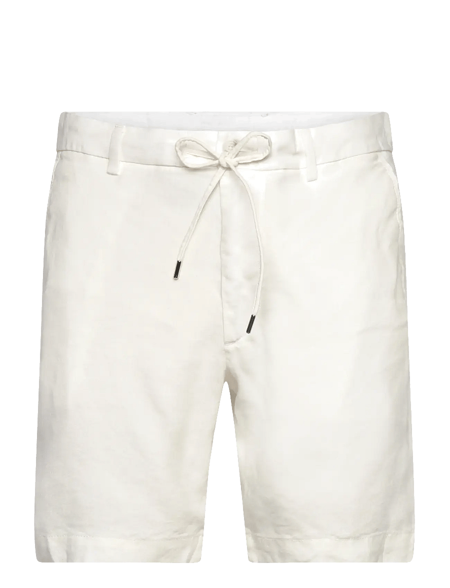 BOSS - C-Kane-RDS-Shorts - linneshorts - white - 0