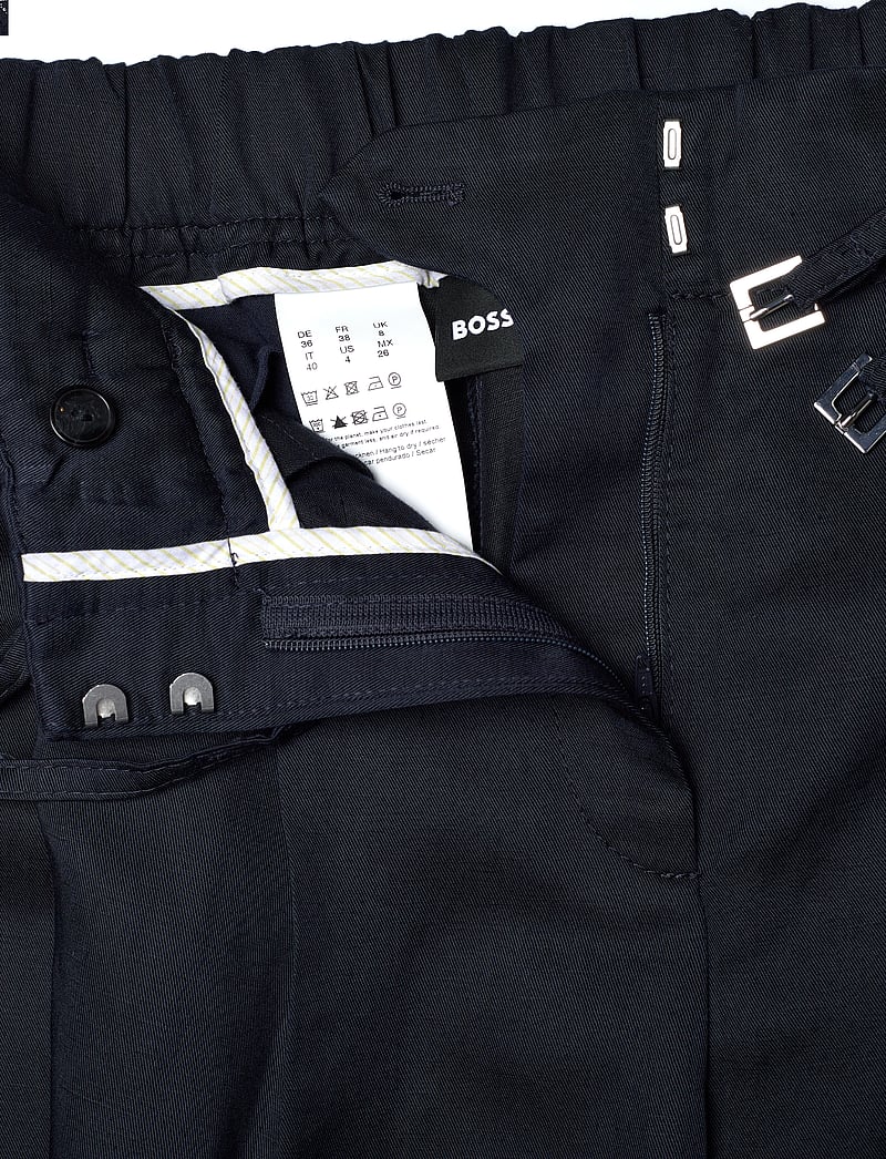 BOSS - Taualy-W - leinenhosen - dark blue - 3