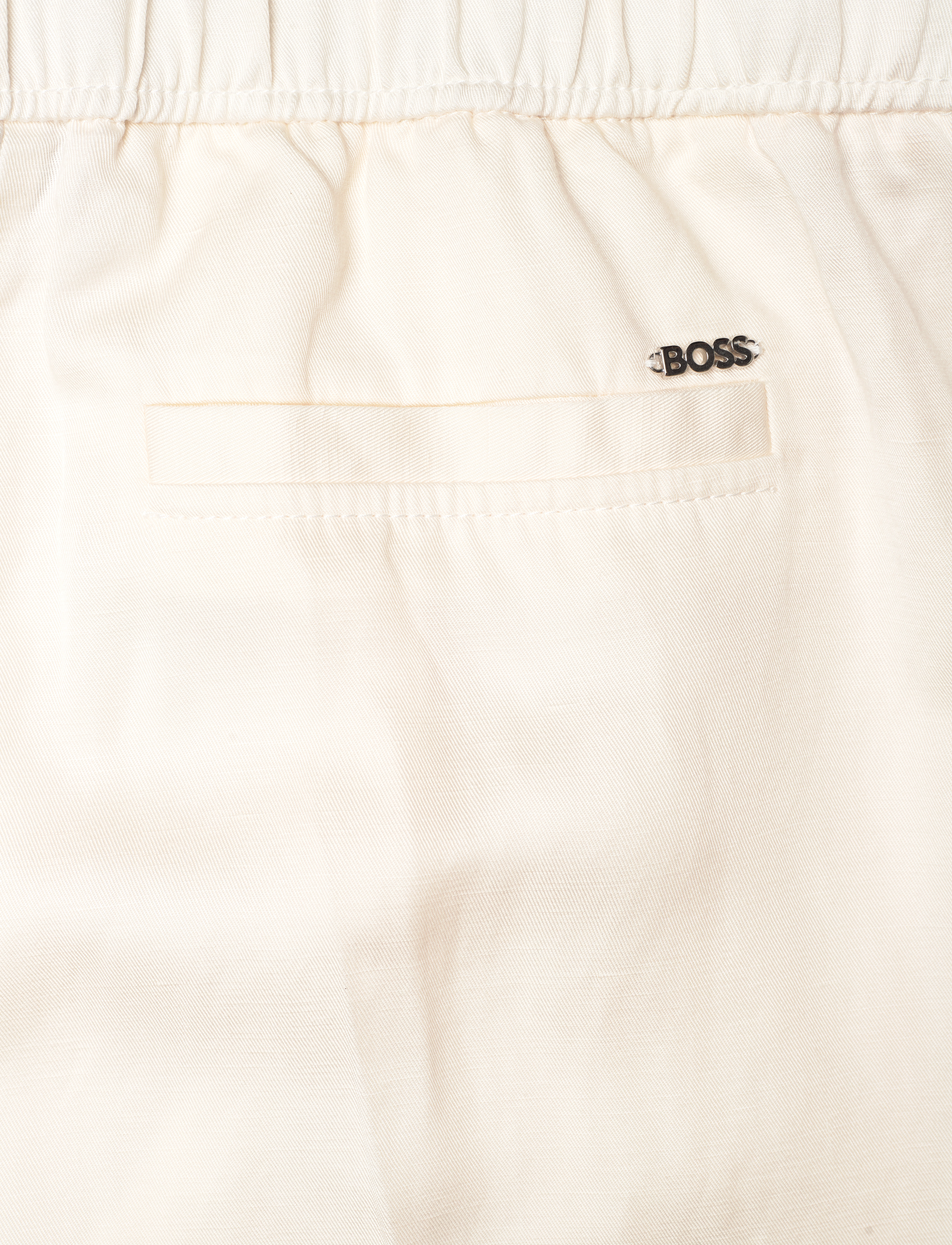 BOSS - Taualy-W - hørbukser - open white - 4