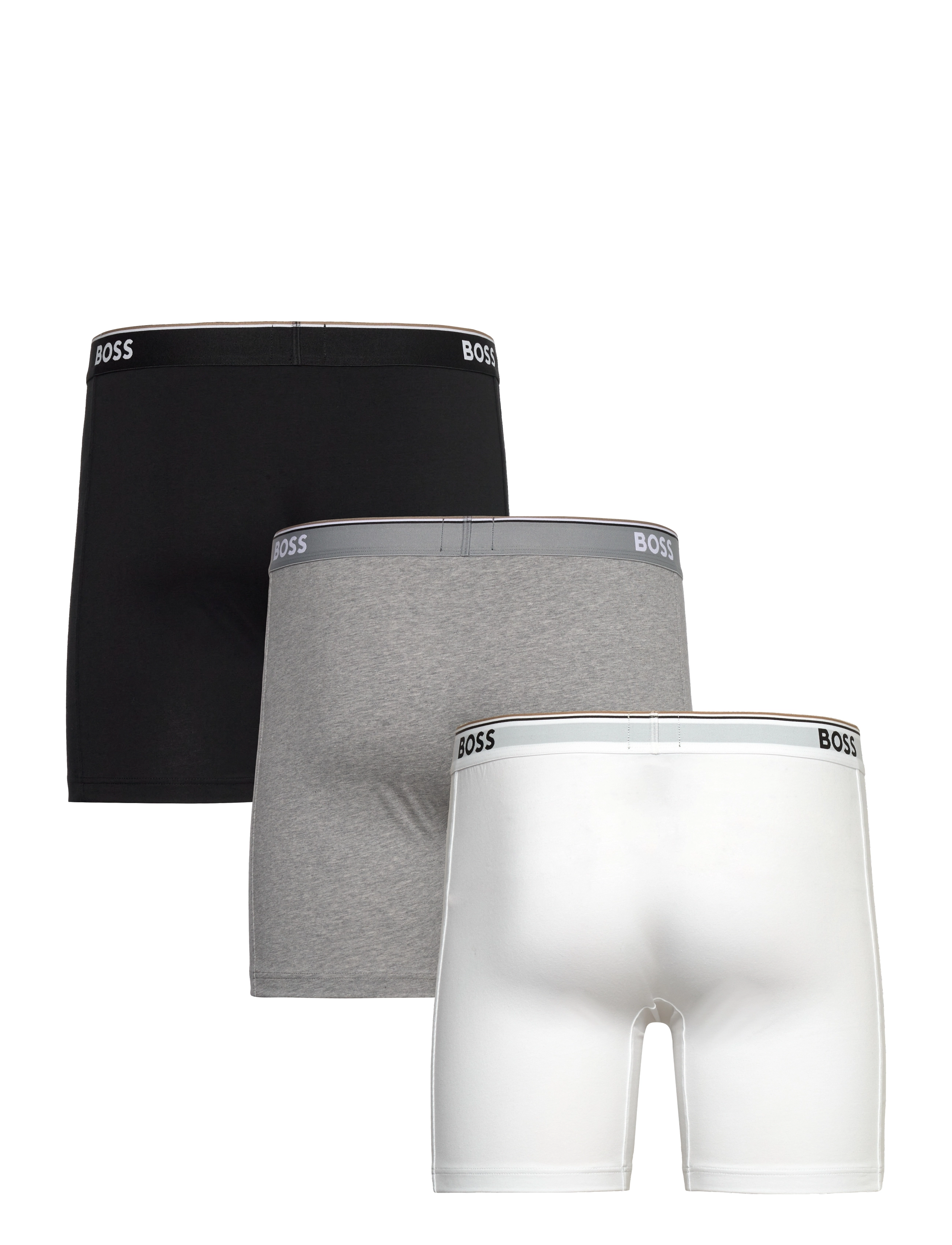 BOSS - BoxerBrLong 3P Power - laveste priser - assorted pre-pack - 1