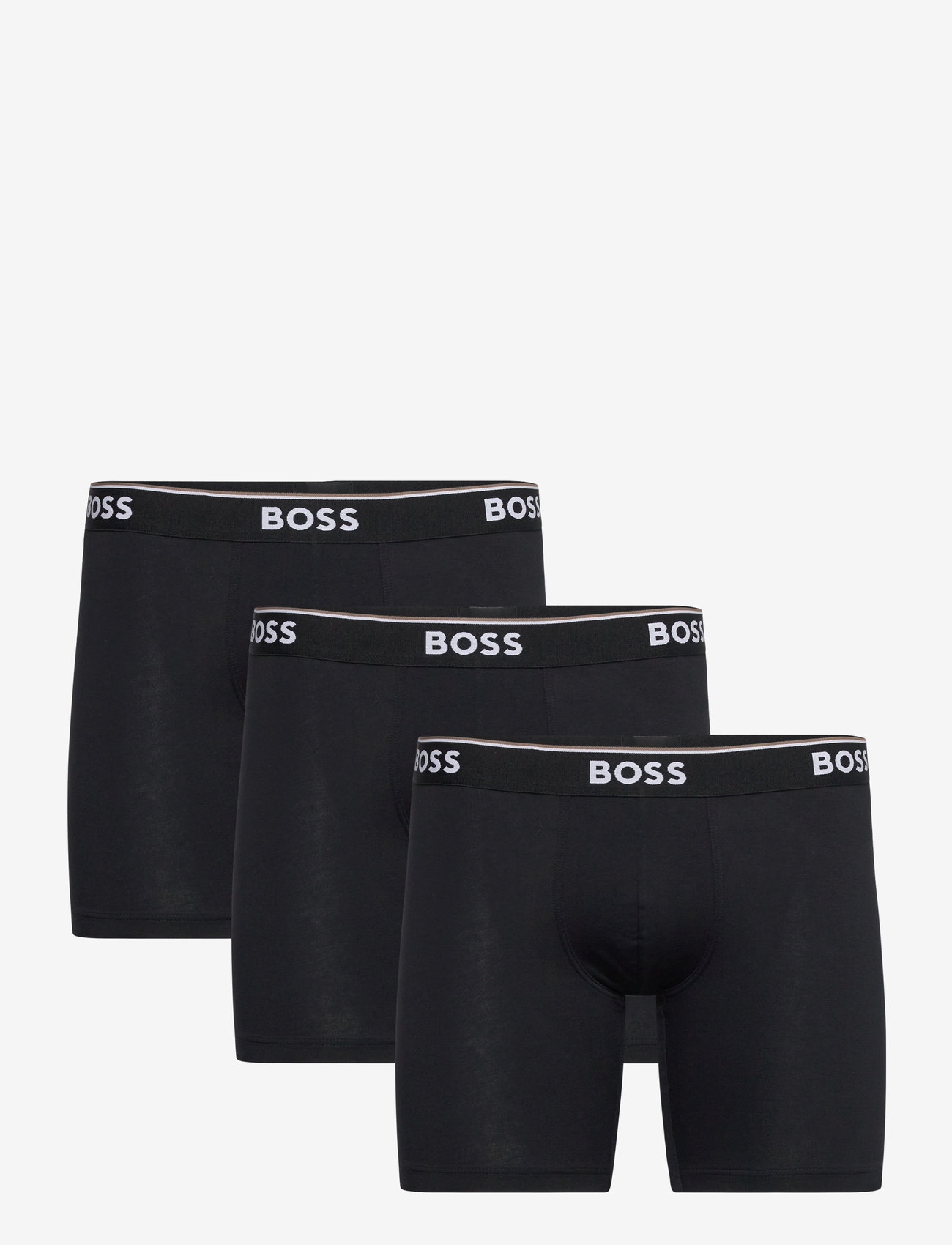 BOSS - BoxerBrLong 3P Power - multipack underpants - black - 0