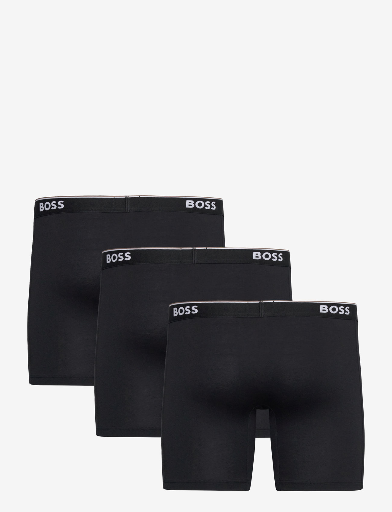 BOSS - BoxerBrLong 3P Power - multipack underpants - black - 1