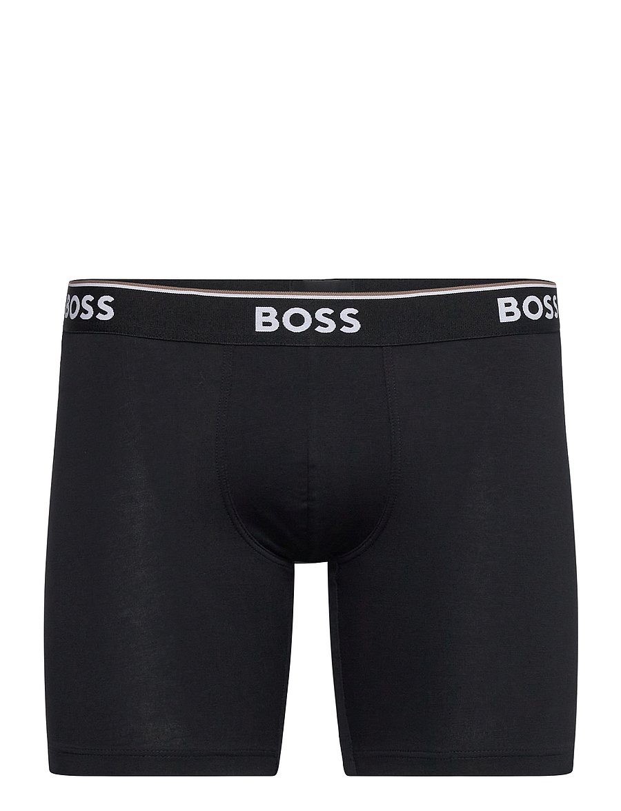 BOSS - BoxerBrLong 3P Power - boxerkalsonger - black - 2