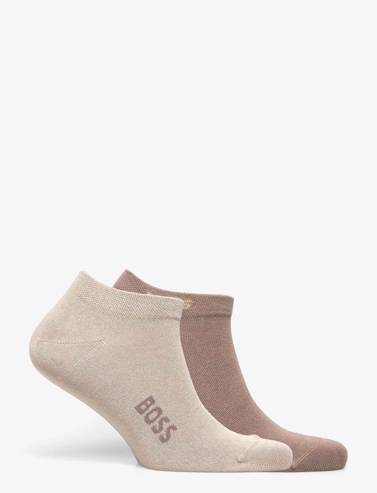 BOSS - 2P AS Logo Bamboo - kojinių komplektas - open brown - 1