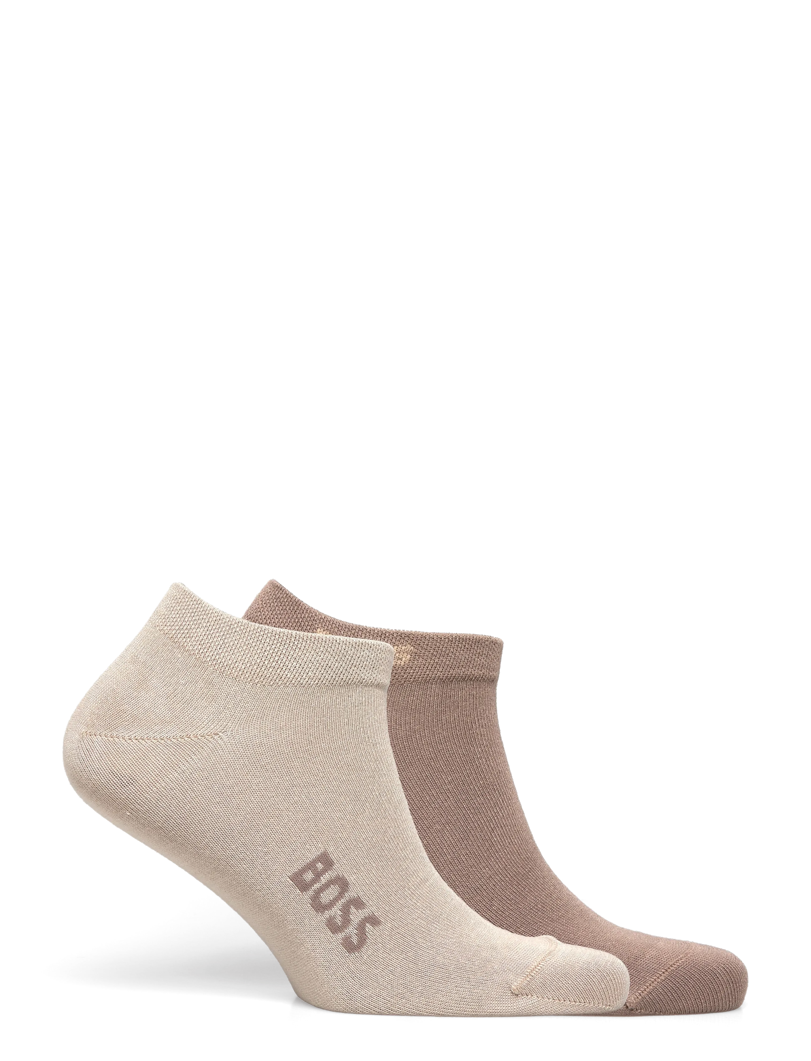 BOSS - 2P AS Logo Bamboo - socken im multipack - open brown - 1