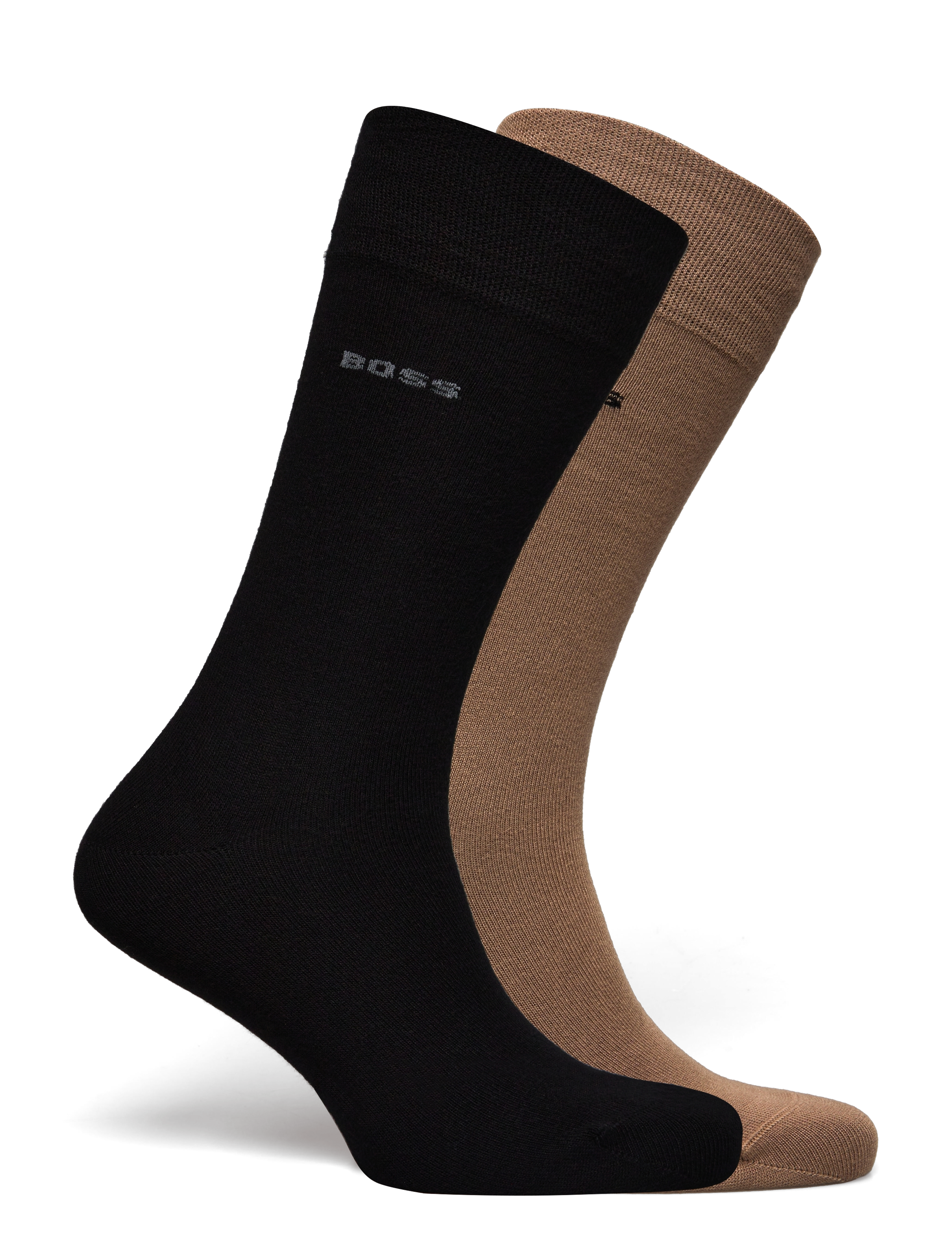 BOSS - 2P RS Bamboo - vanliga strumpor - medium beige - 1