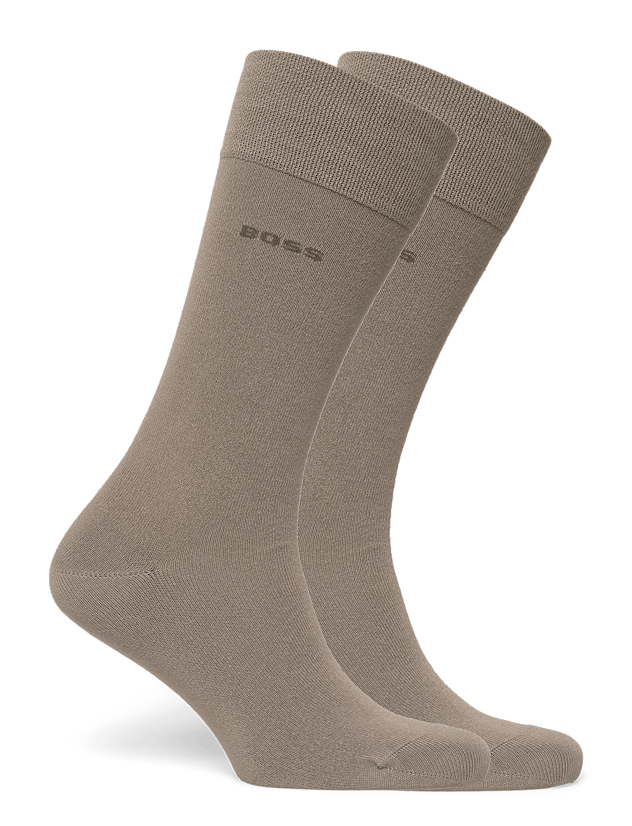 BOSS - 2P RS Bamboo - crew sokkar - open brown - 1