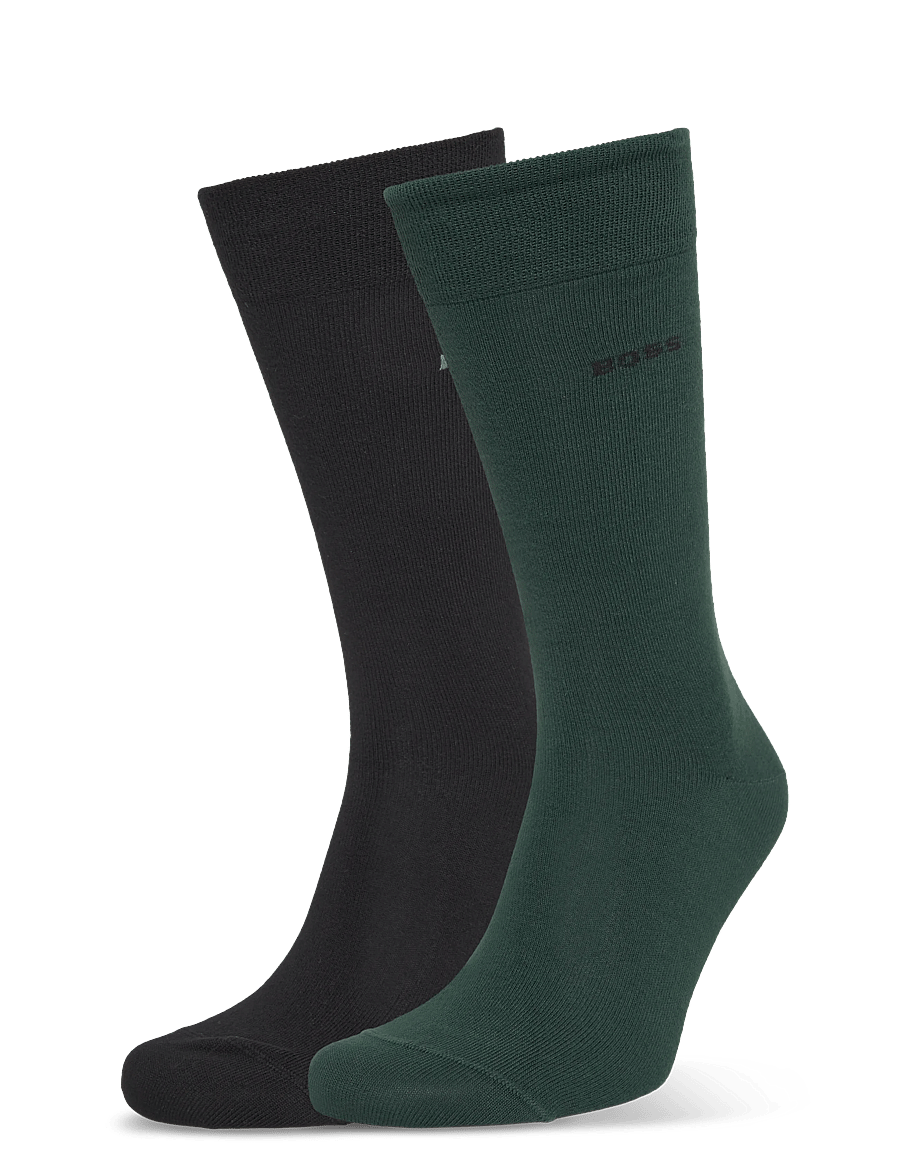 BOSS - 2P RS Bamboo - vanliga strumpor - open green - 0