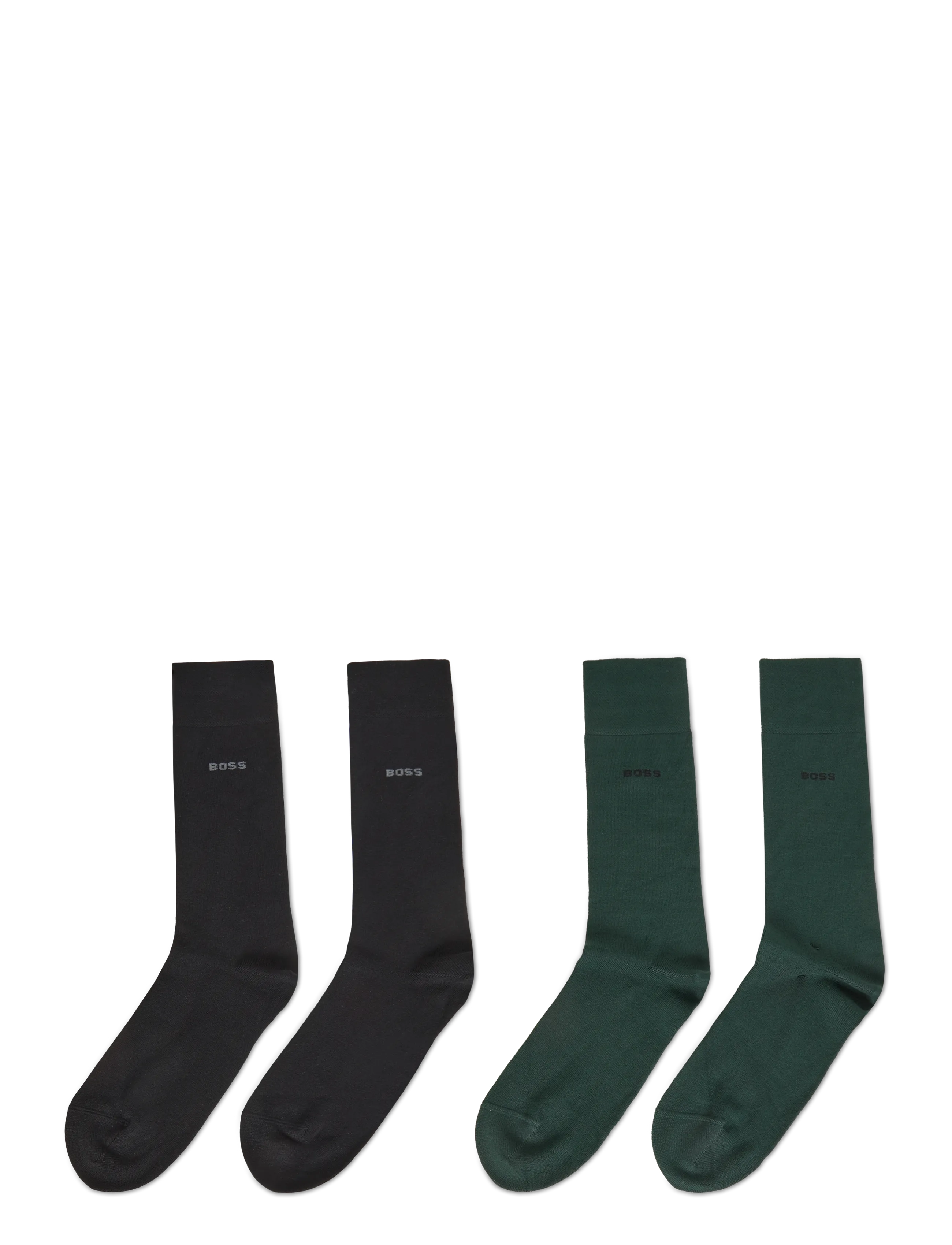 BOSS - 2P RS Bamboo - vanliga strumpor - open green - 1