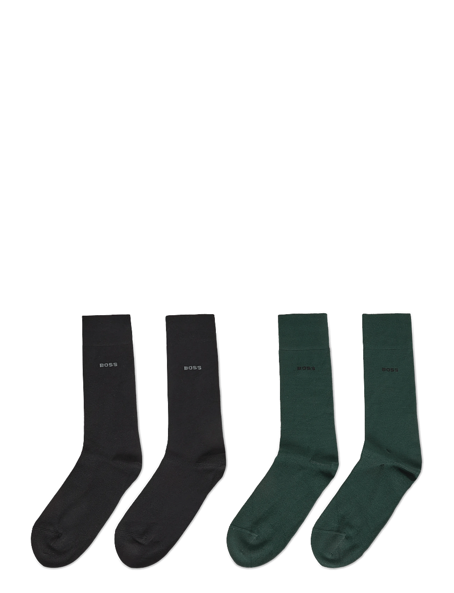 BOSS - 2P RS Bamboo - vanliga strumpor - open green - 1