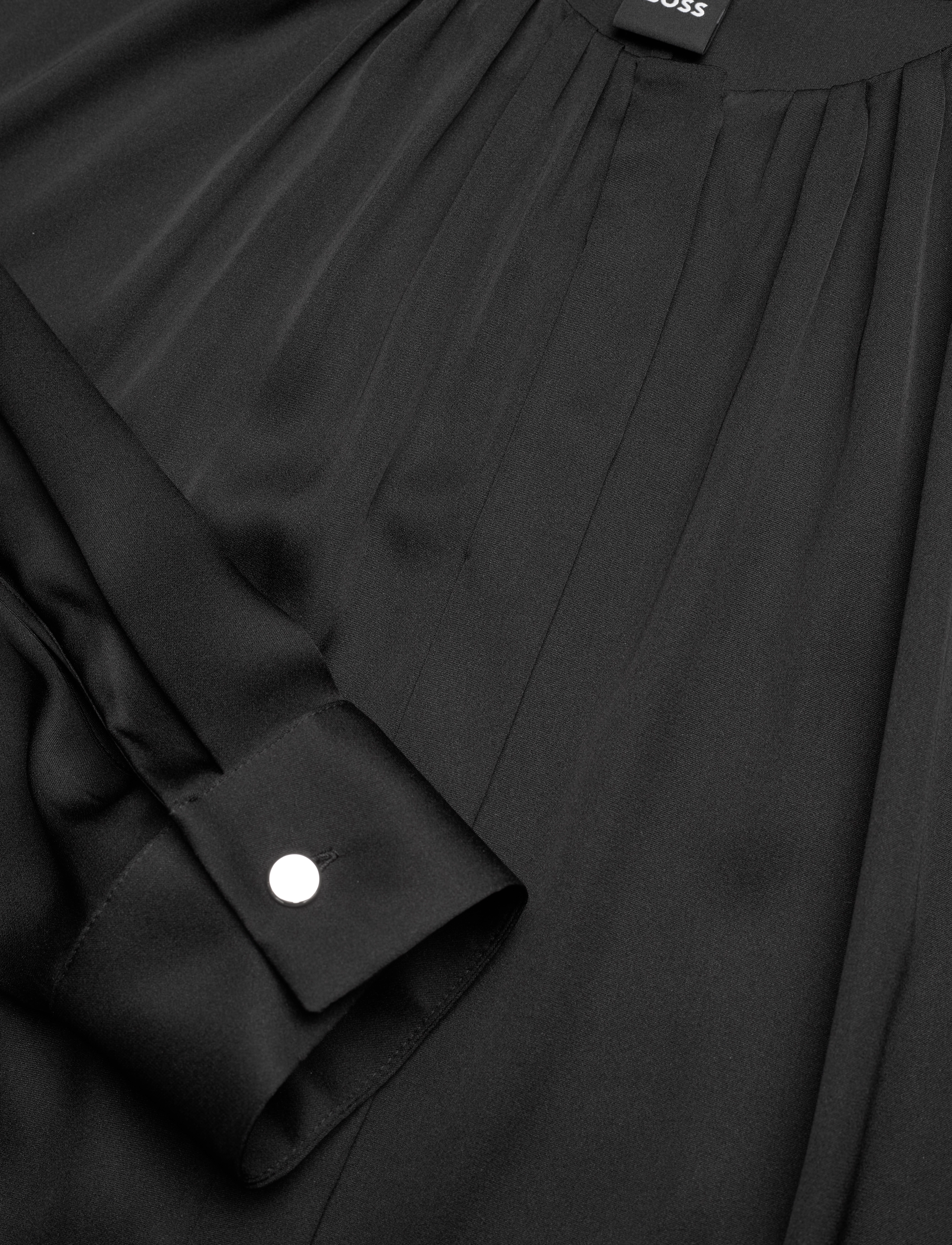 BOSS - Banorah - långärmade blusar - black - 2