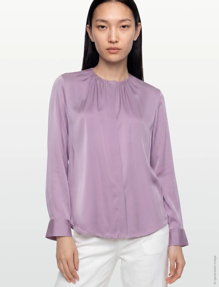 BOSS - Banorah - langärmelige blusen - bright purple - 3