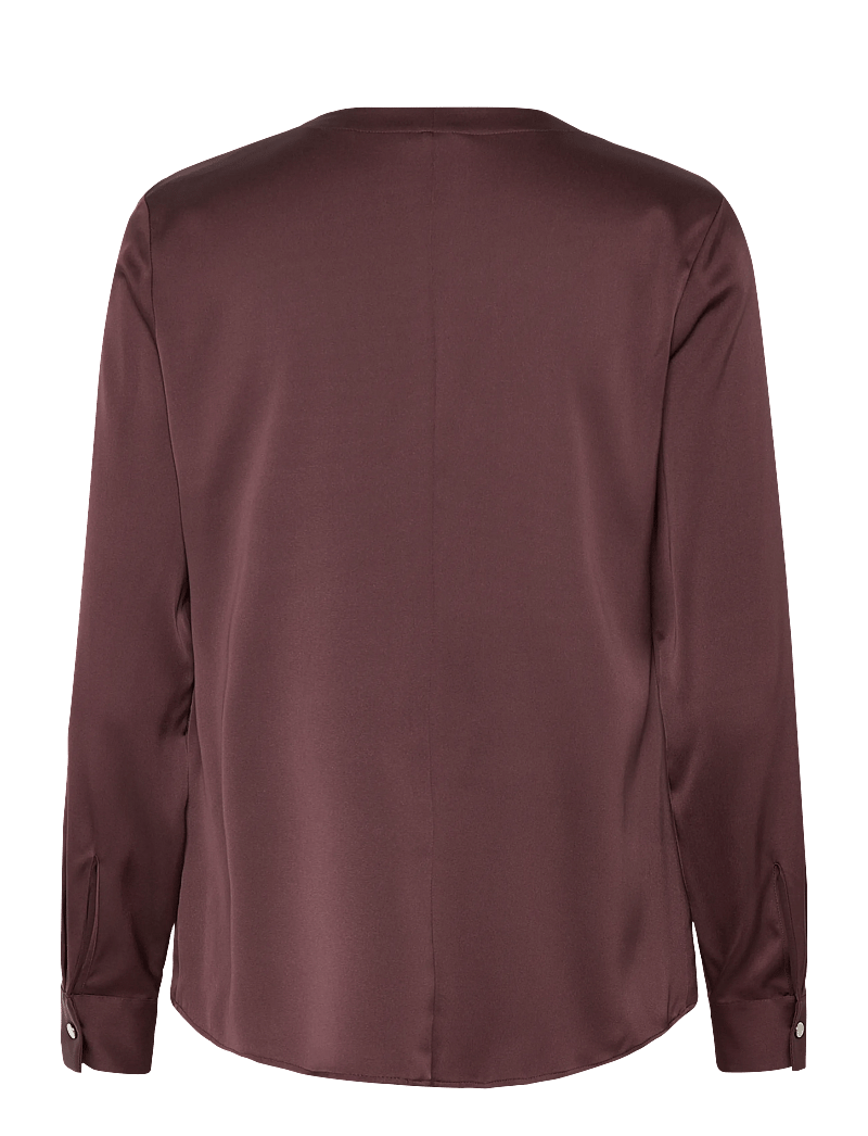 BOSS - Banorah - langärmlige blusen - dark brown - 1