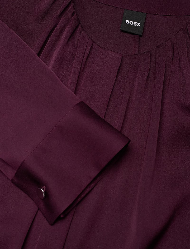 BOSS - Banorah - långärmade blusar - dark purple - 2