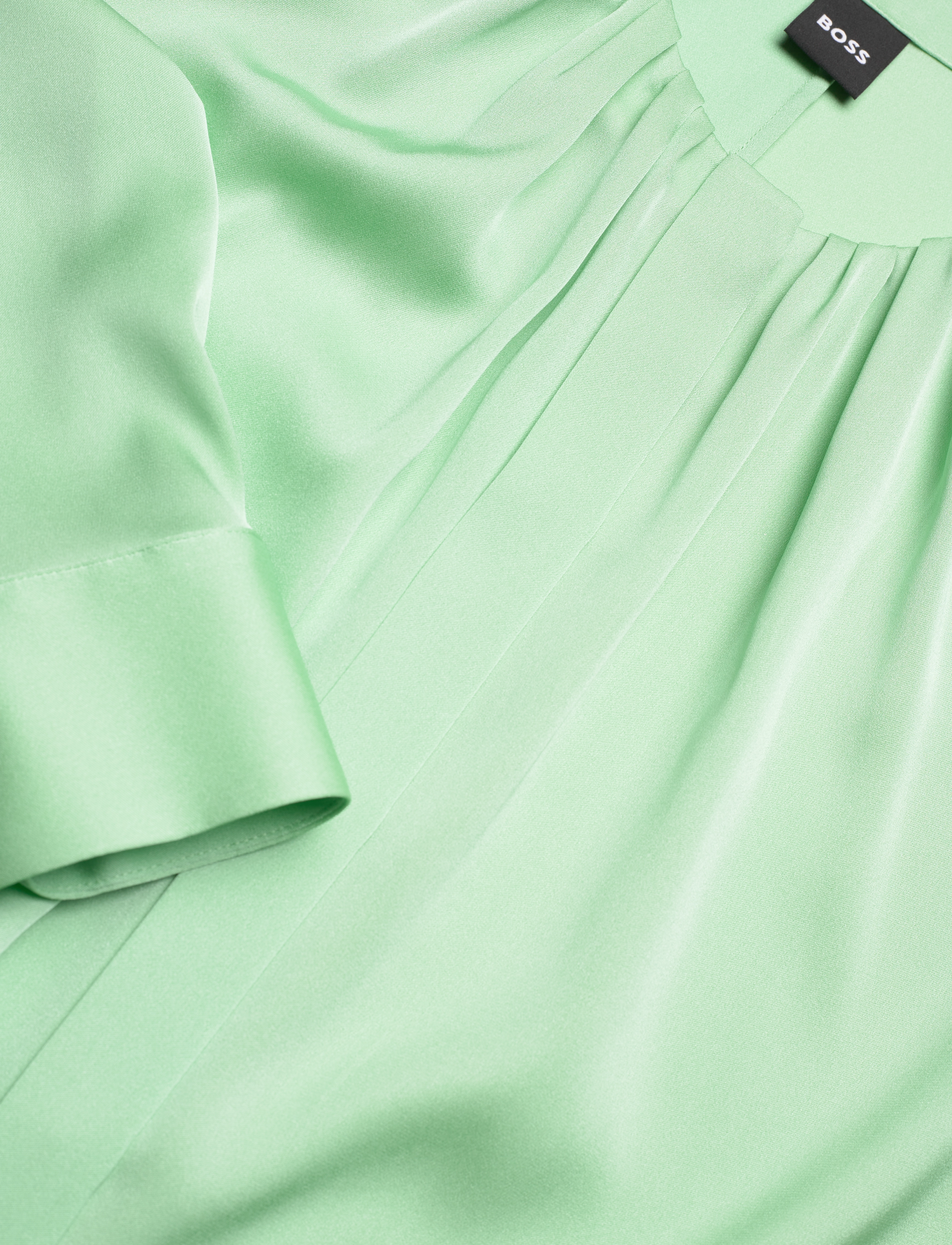 BOSS - Banorah - langærmede bluser - light/pastel green - 2