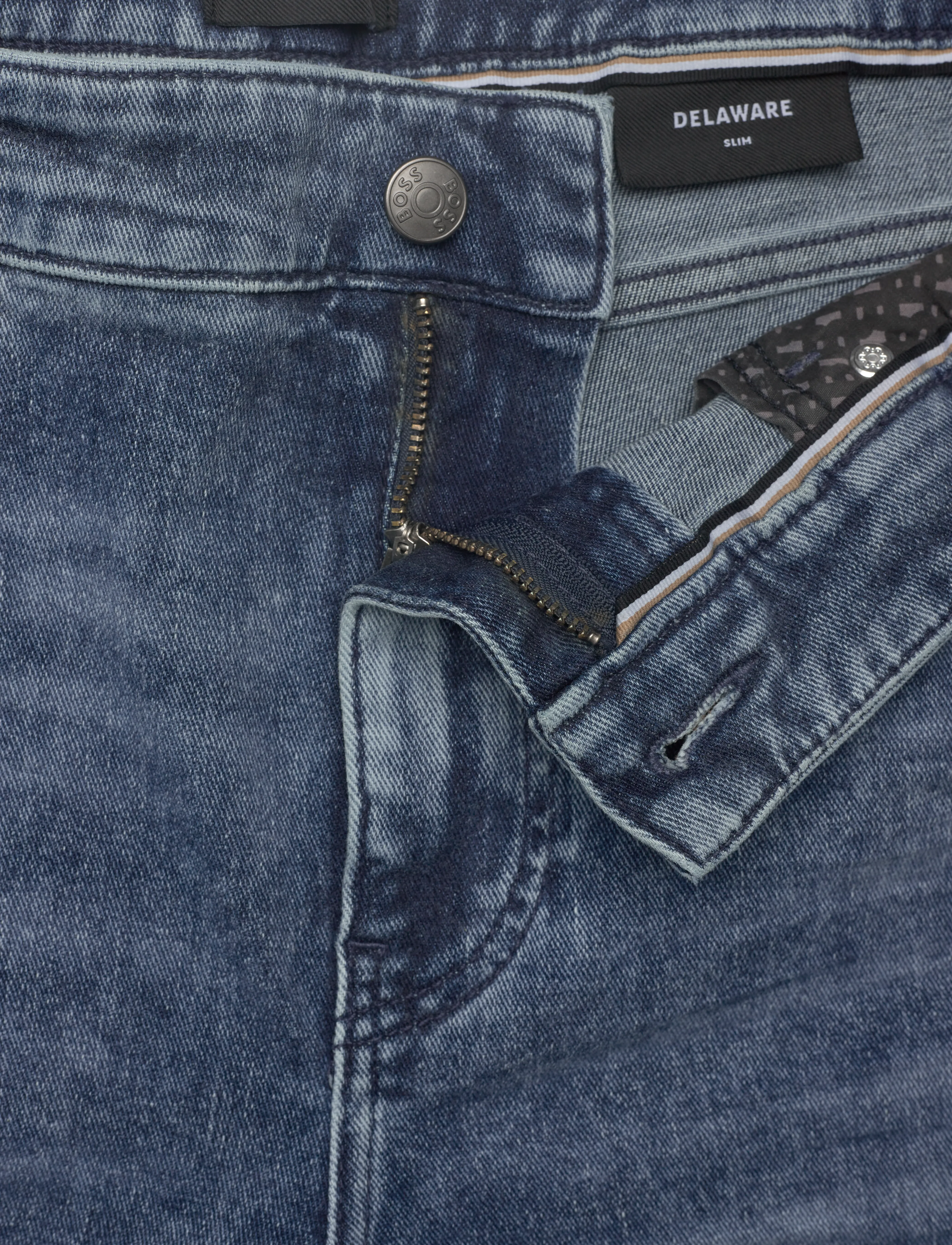 BOSS - H-Delaware - trousers & jeans - medium blue - 3