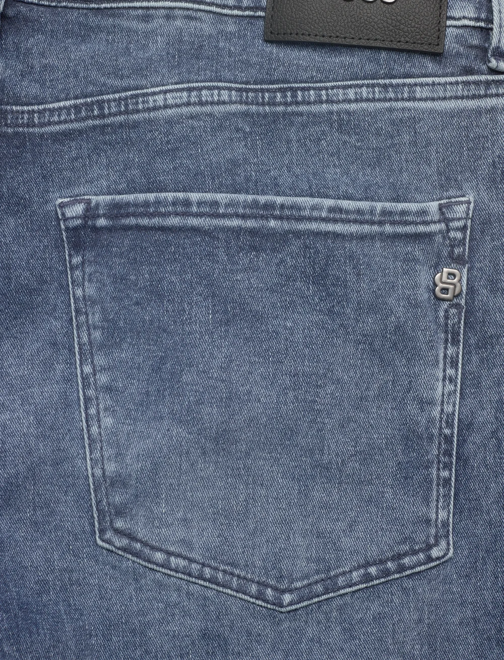 BOSS - H-Delaware - slim jeans - medium blue - 4
