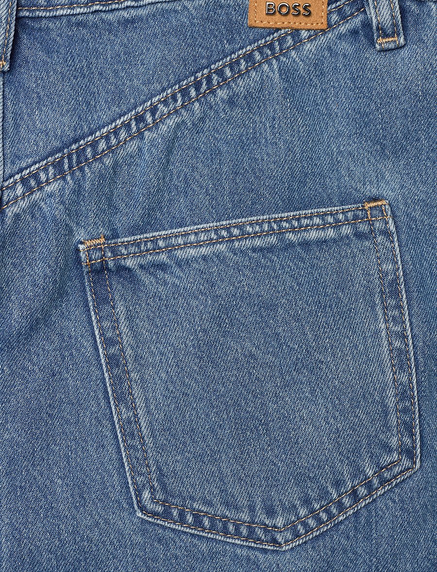 BOSS - COBALTIDE - denimnederdele - open blue - 4