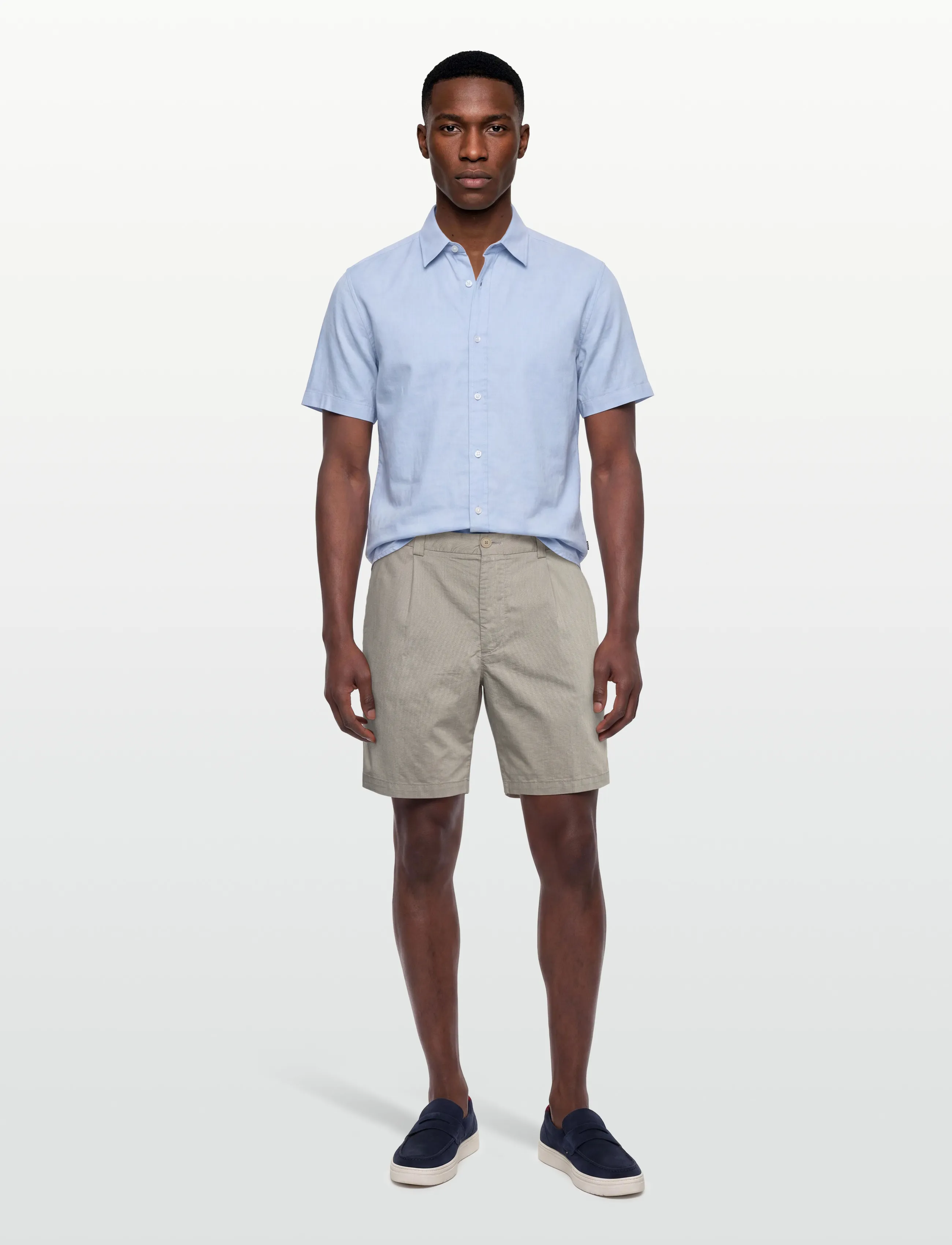 BOSS P-Perin-Pl-Shorts, 50, Shorts, Beige - Chinos Männerswear