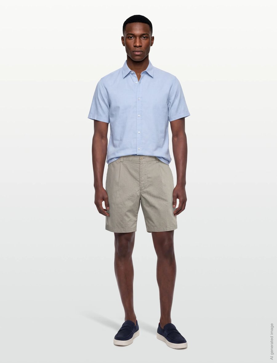 BOSS - P-Perin-PL-Shorts - chinos shorts - light beige - 0