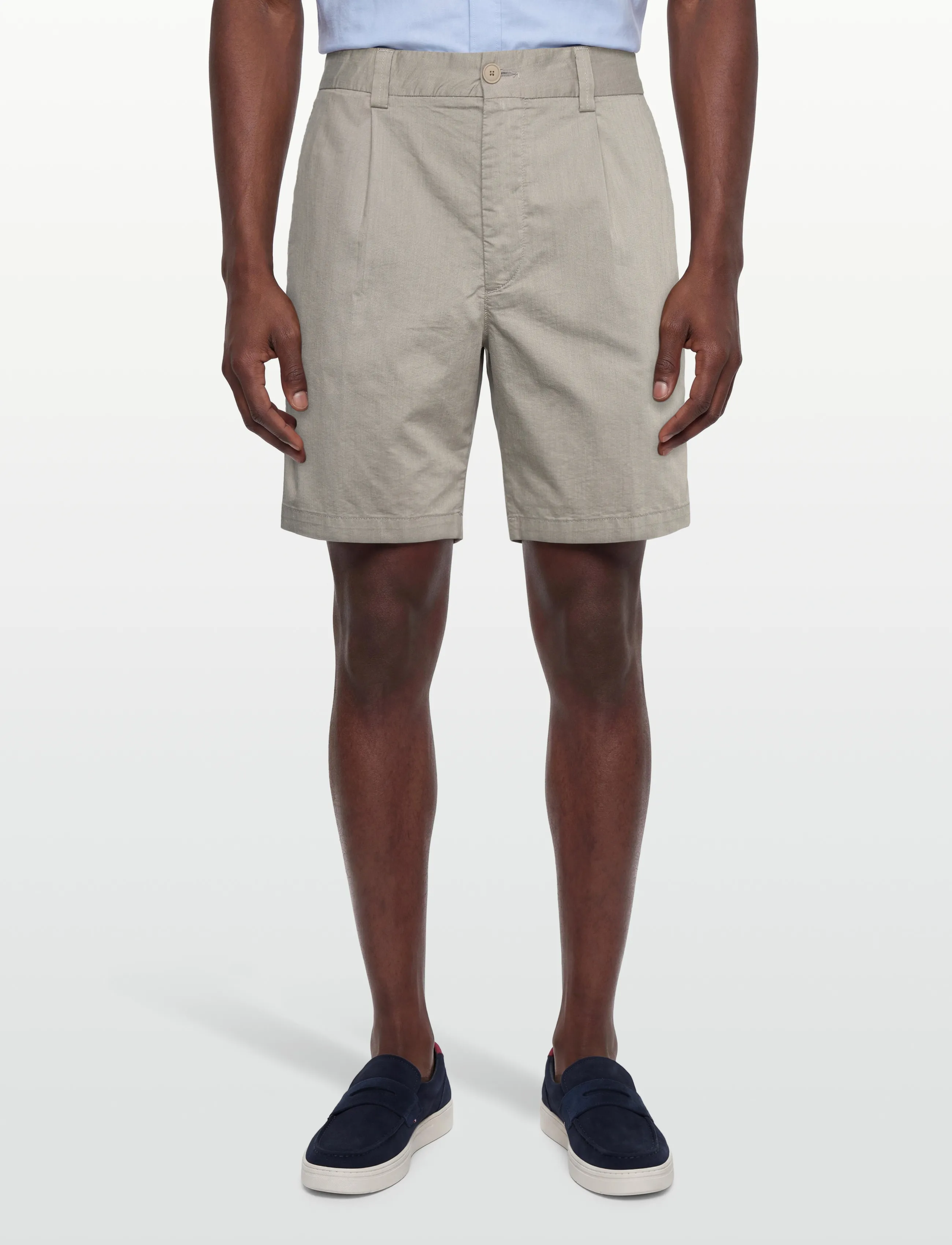 BOSS - P-Perin-PL-Shorts - chinos shorts - light beige - 3