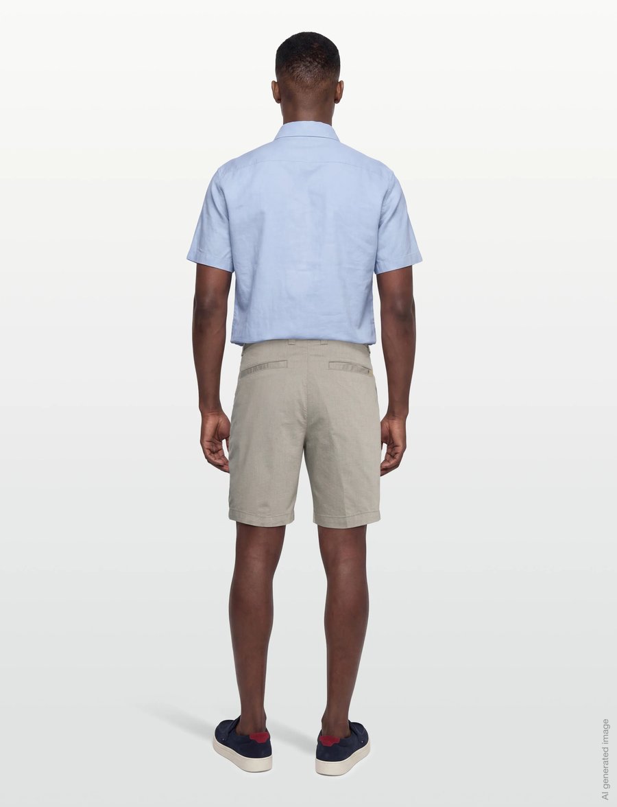 BOSS - P-Perin-PL-Shorts - chinos shorts - light beige - 4
