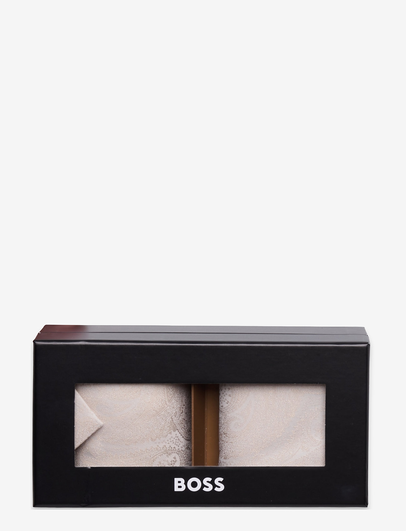 BOSS - H-SET TIE-PKT SQ-232 - slips - open white - 2