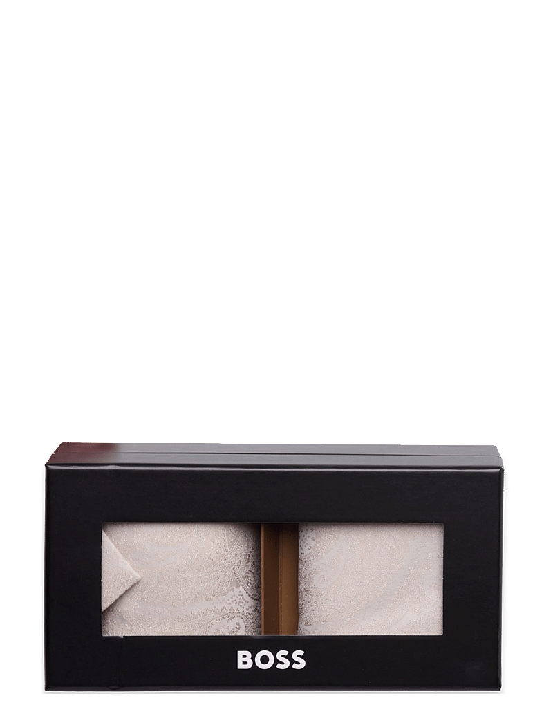 BOSS - H-SET TIE-PKT SQ-232 - slips - open white - 2