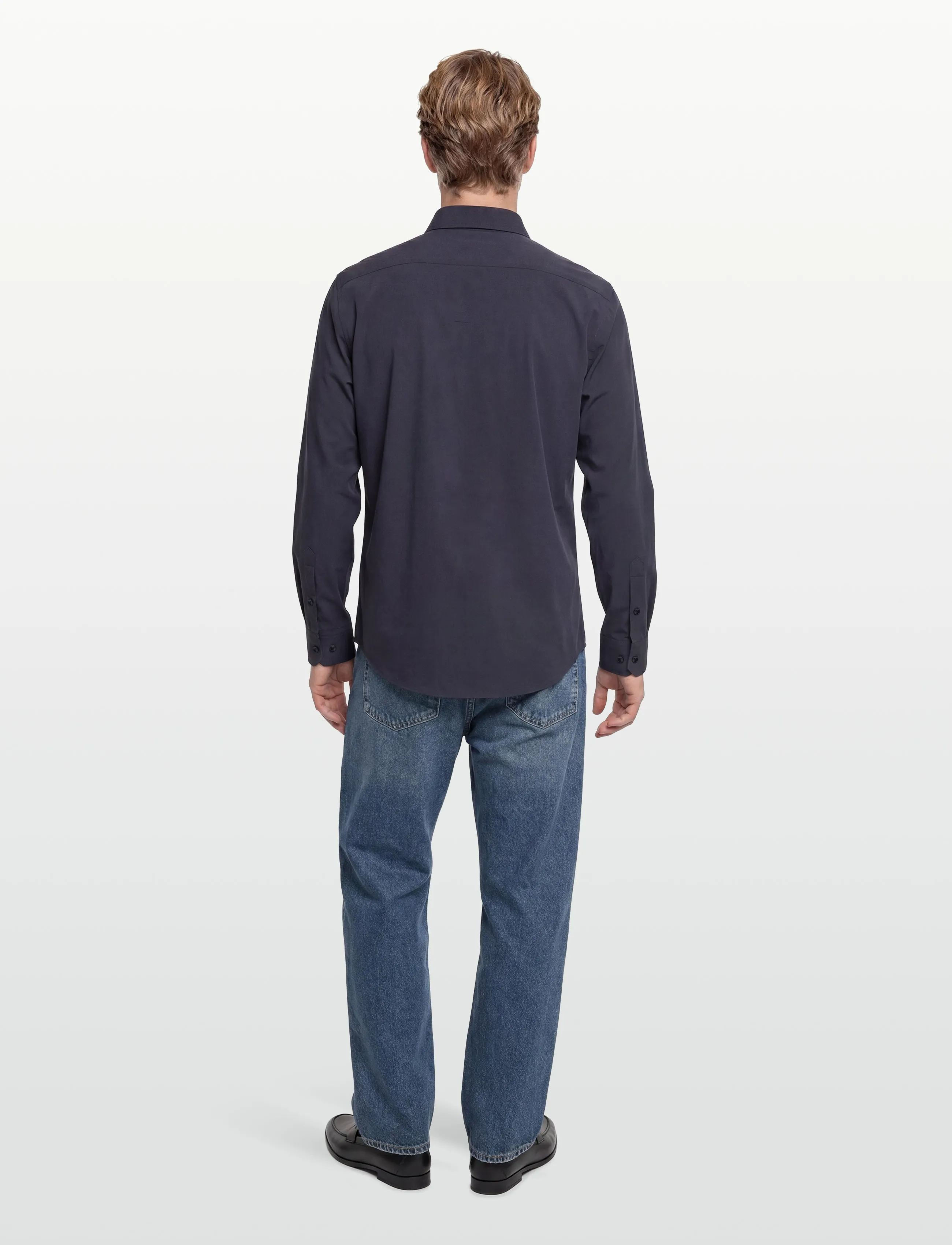 BOSS - P-JOE-s-kent-C1-222 - casual skjorter - dark blue - 4