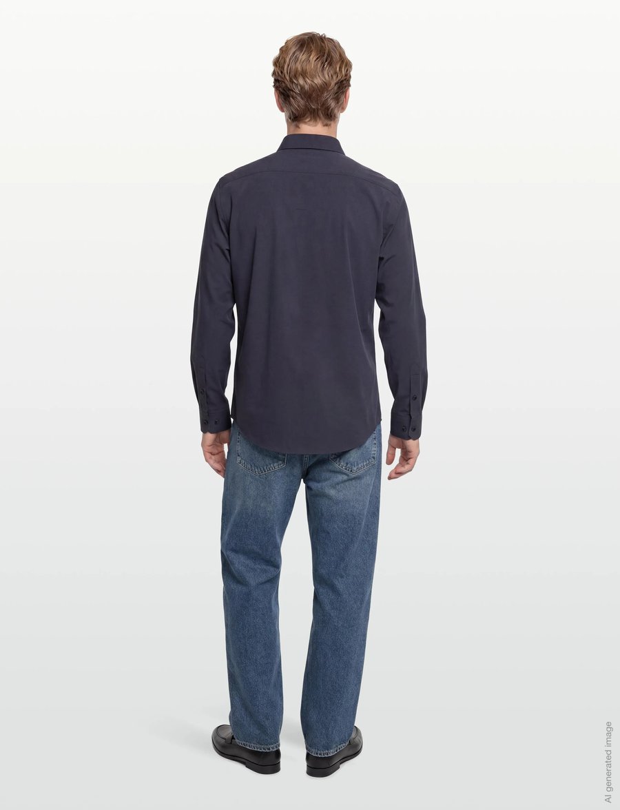 BOSS - P-JOE-s-kent-C1-222 - chemises décontractées - dark blue - 4