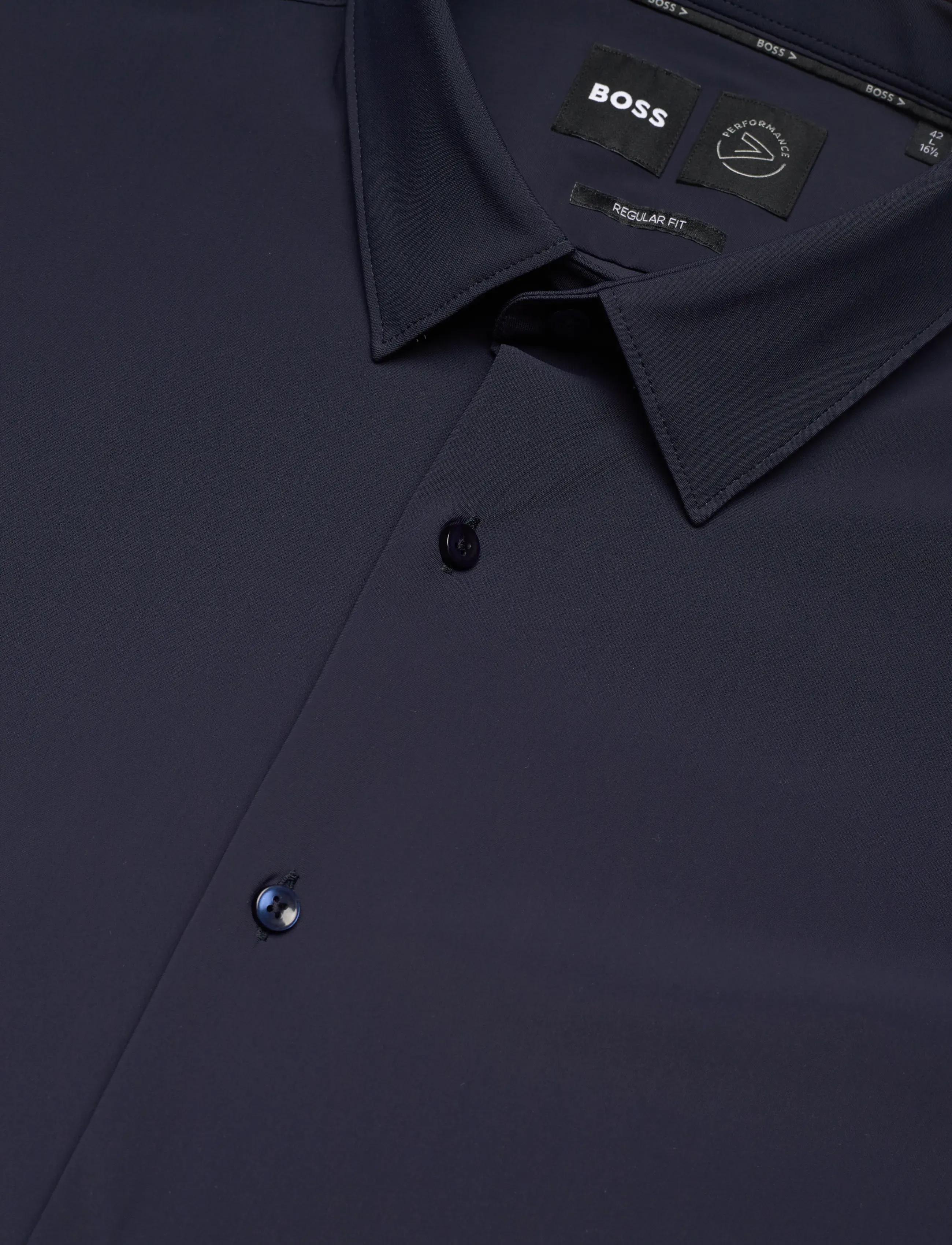 BOSS - P-JOE-s-kent-C1-222 - casual hemden - dark blue - 3