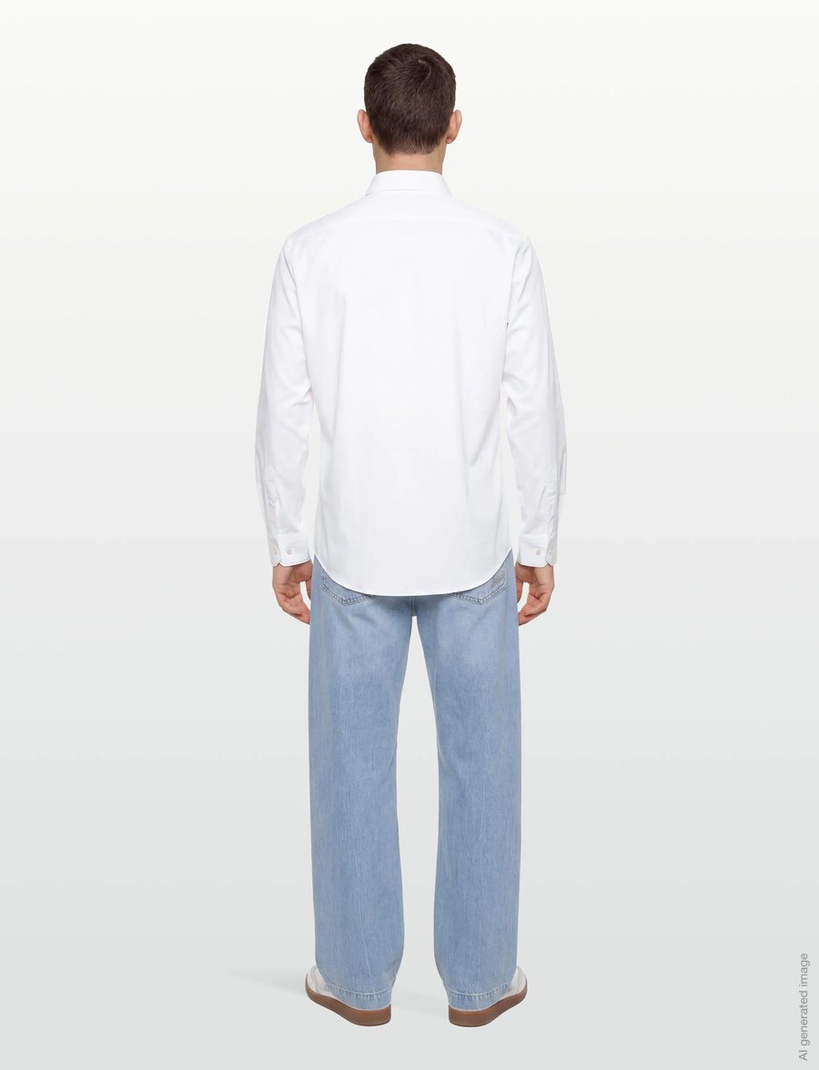 BOSS - P-JOE-s-kent-C1-222 - freizeithemden - white - 4