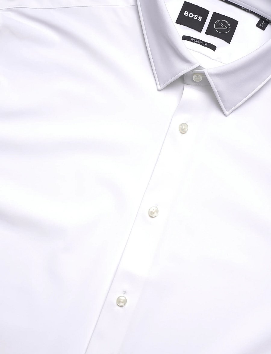 BOSS - P-JOE-s-kent-C1-222 - casual hemden - white - 3