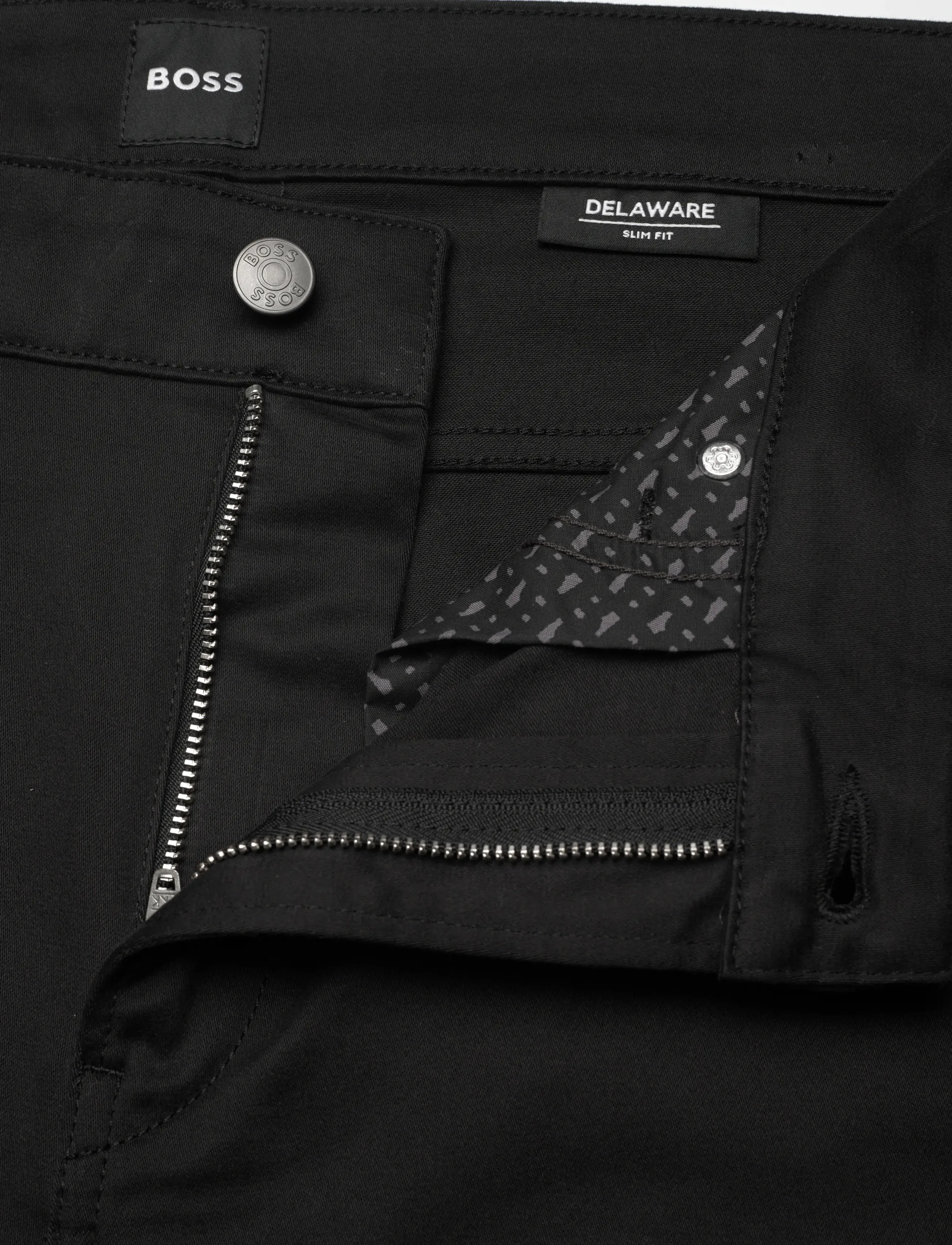 BOSS - H-Delaware5 - kasdienio stiliaus kelnės - black - 3