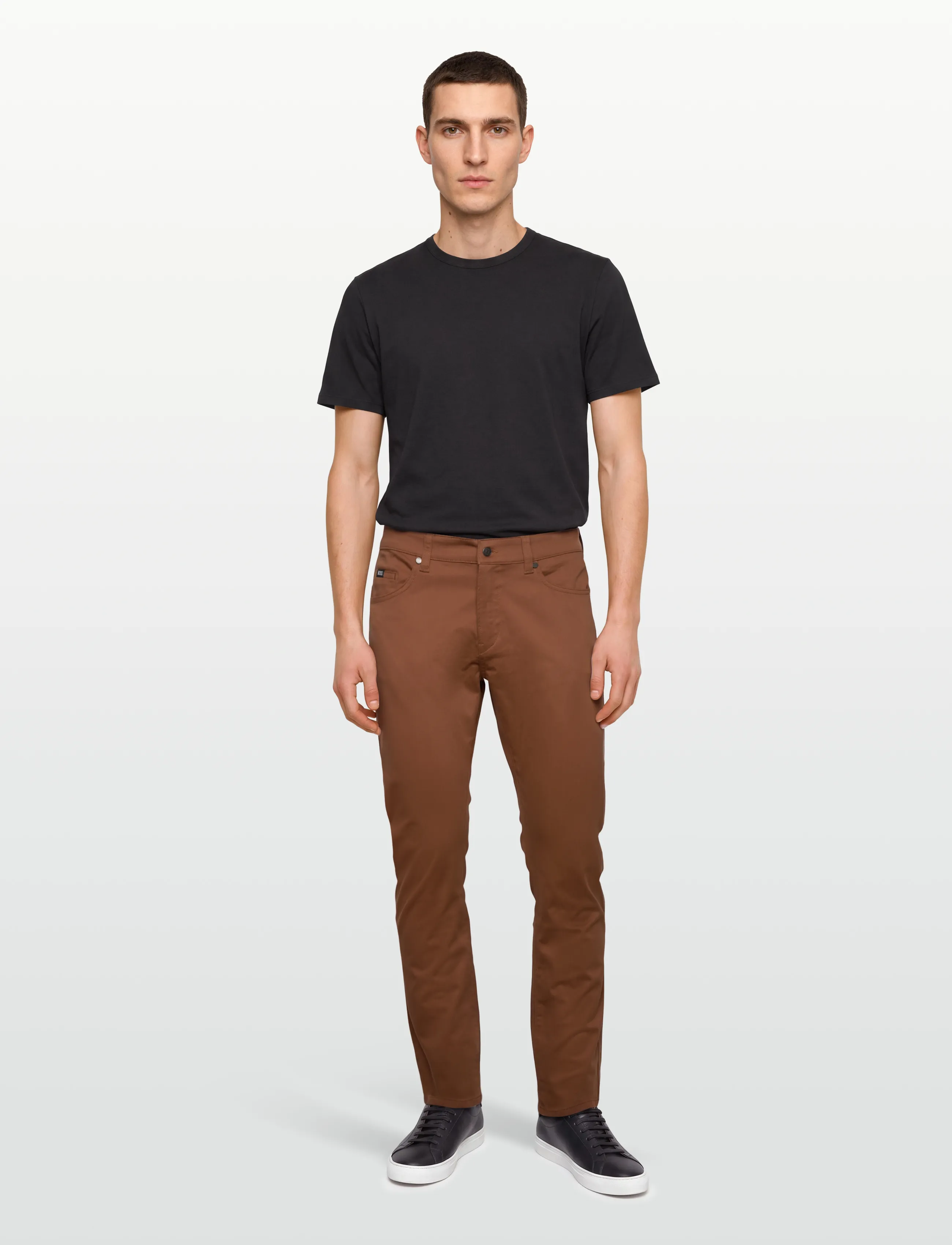BOSS H-Delaware5 - Vabaajapüksid - MEDIUM BROWN / brown