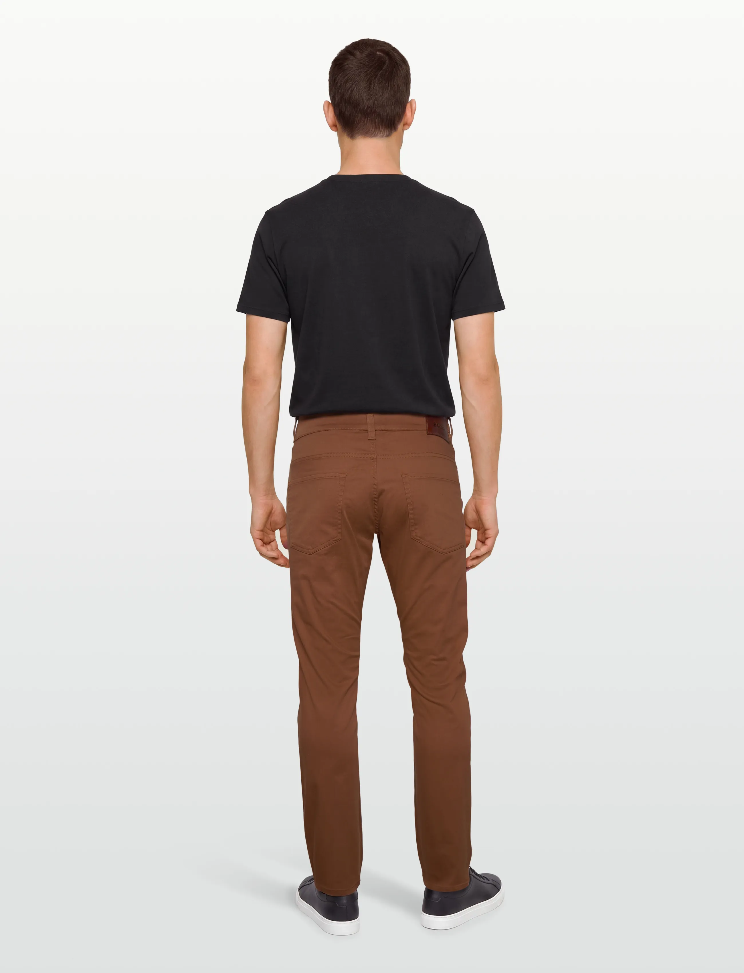 BOSS - H-Delaware5 - casual byxor - medium brown - 4