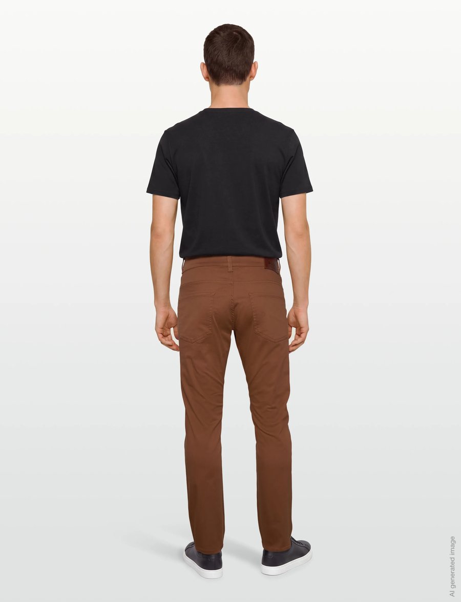 BOSS - H-Delaware5 - casual byxor - medium brown - 4
