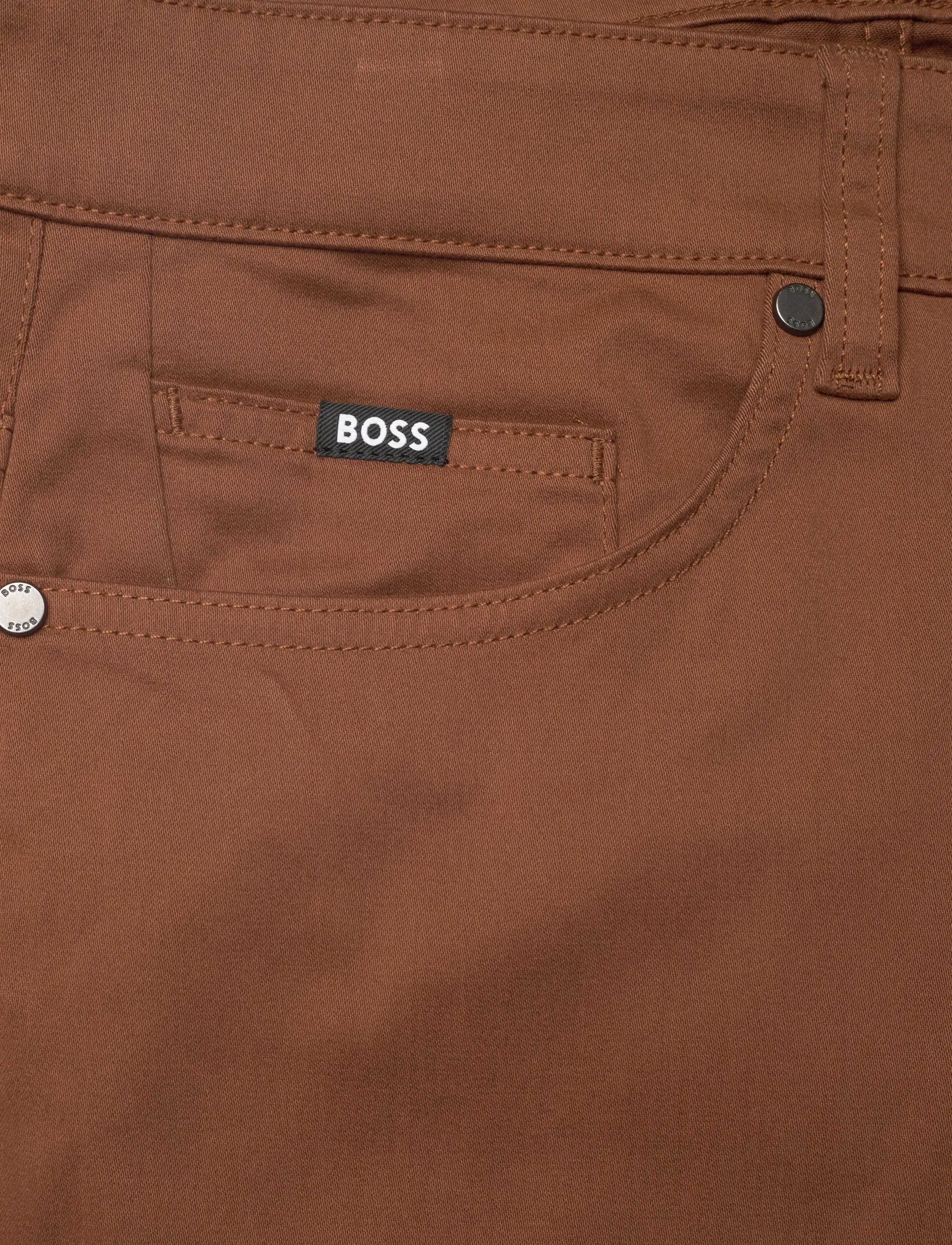 BOSS - H-Delaware5 - casual trousers - medium brown - 2