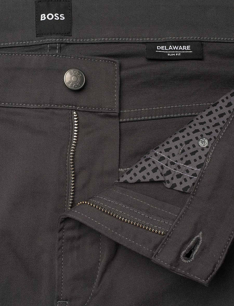 BOSS - H-Delaware5 - casual byxor - medium grey - 3