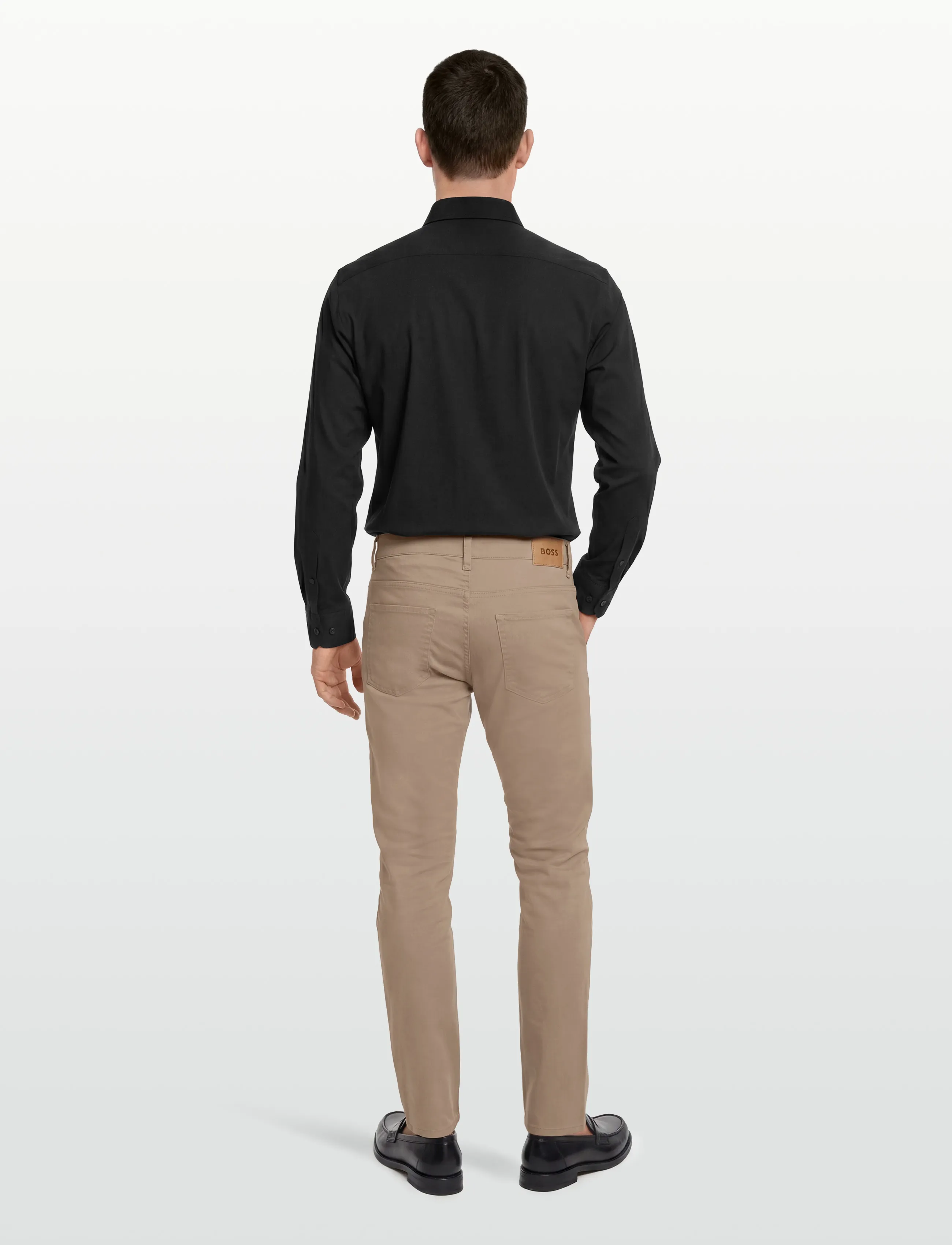 BOSS - H-Delaware5 - freizeithosen - open beige - 4