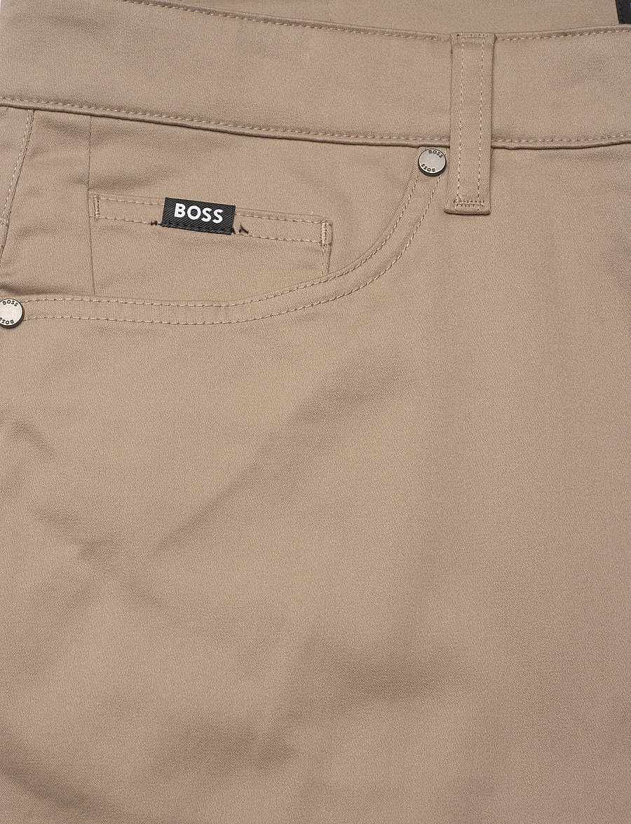 BOSS - H-Delaware5 - casual byxor - open beige - 2