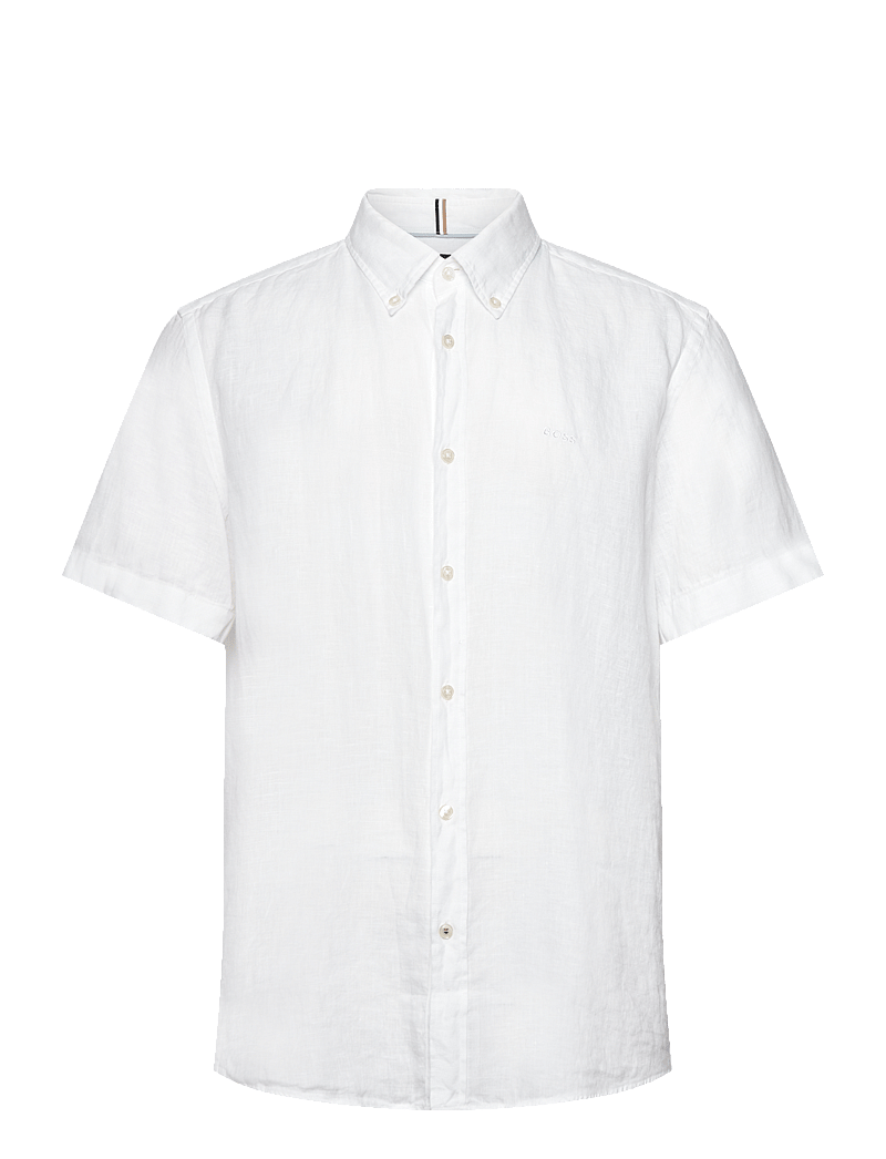 BOSS - H-ROAN-BD-E-SH-C-252 - koszule lniane - white - 0