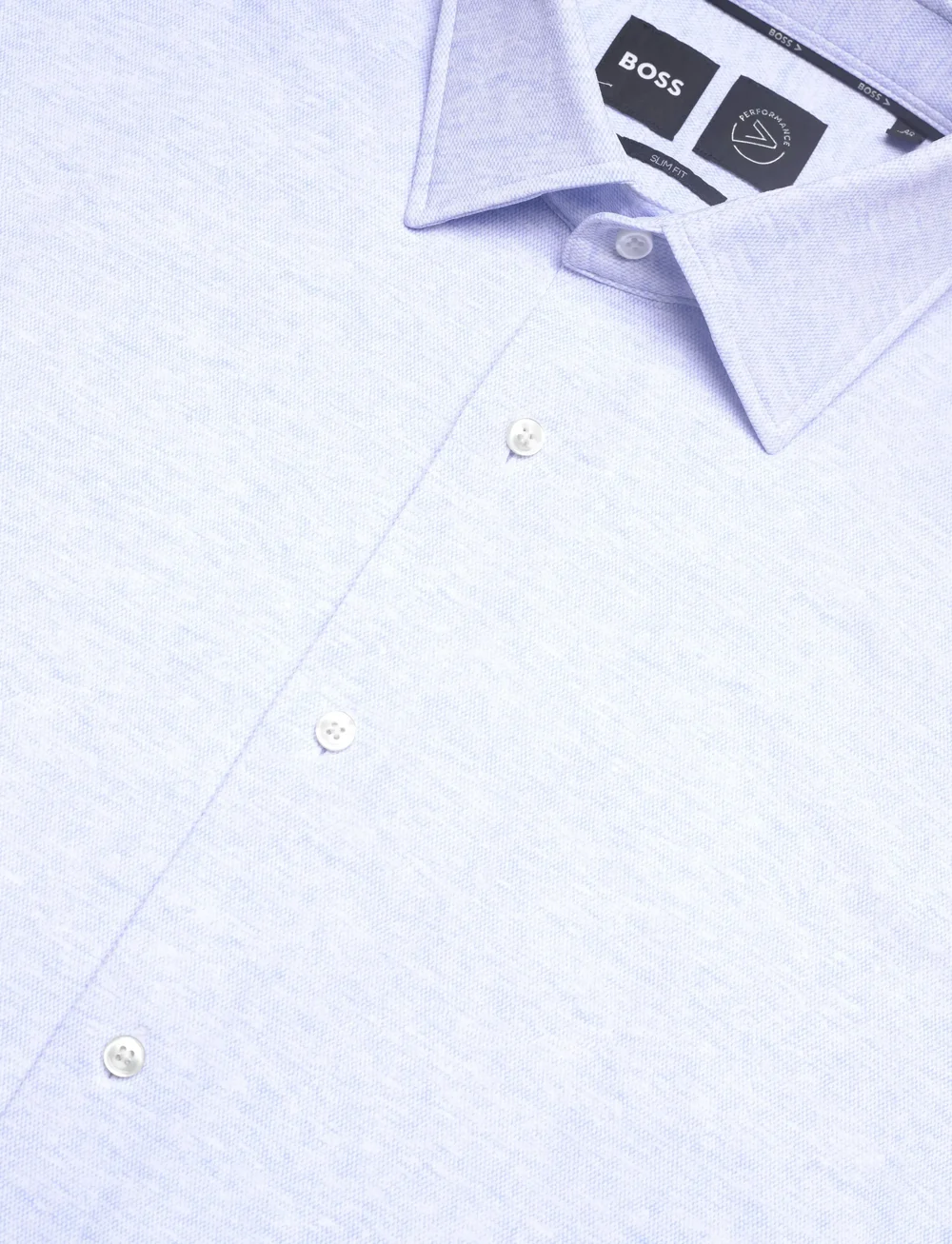 BOSS - P-HANK-kent-C1-222 - muodolliset kauluspaidat - light/pastel blue - 3