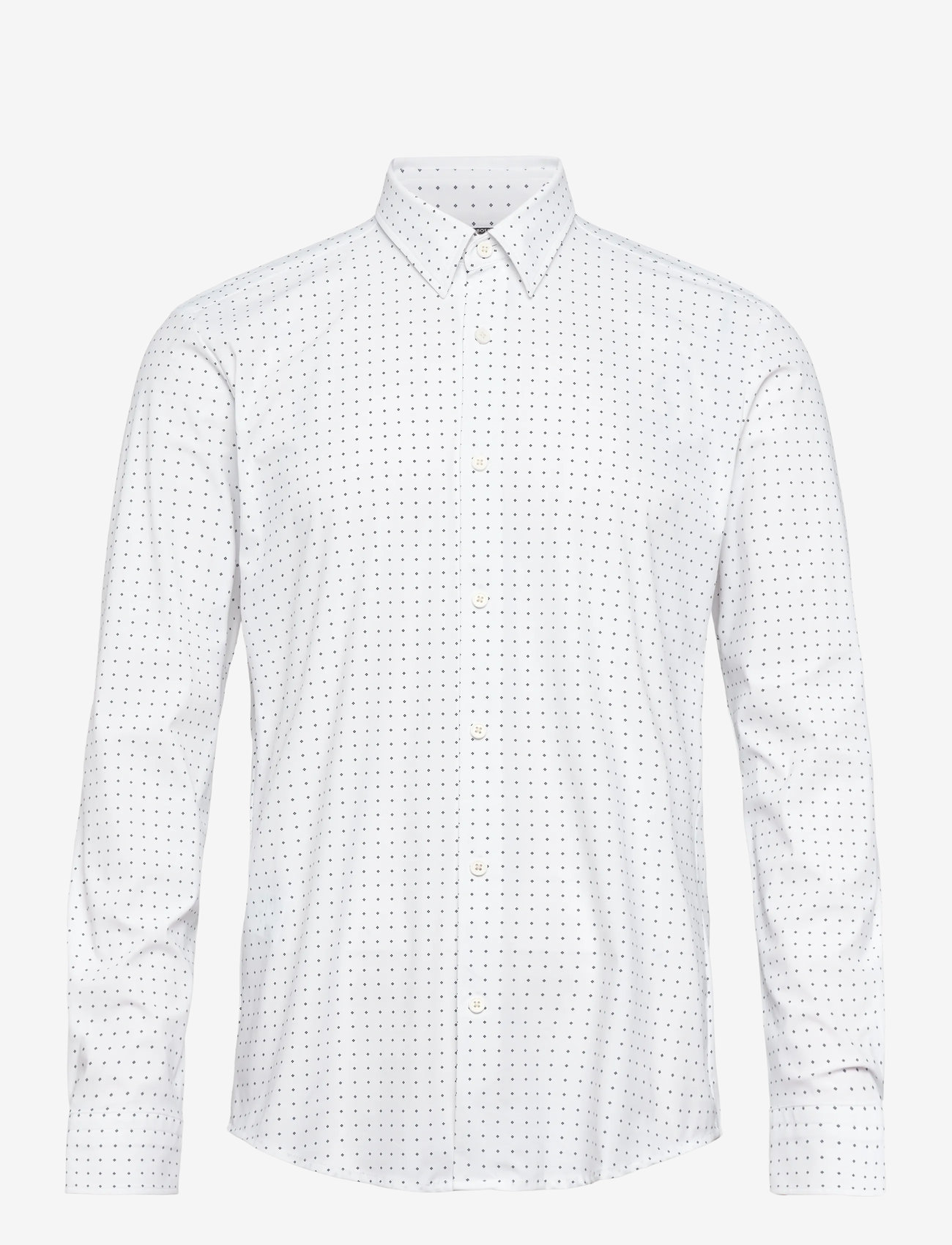 BOSS - P-ROAN-kent-C1-233 - basic skjortor - white - 0