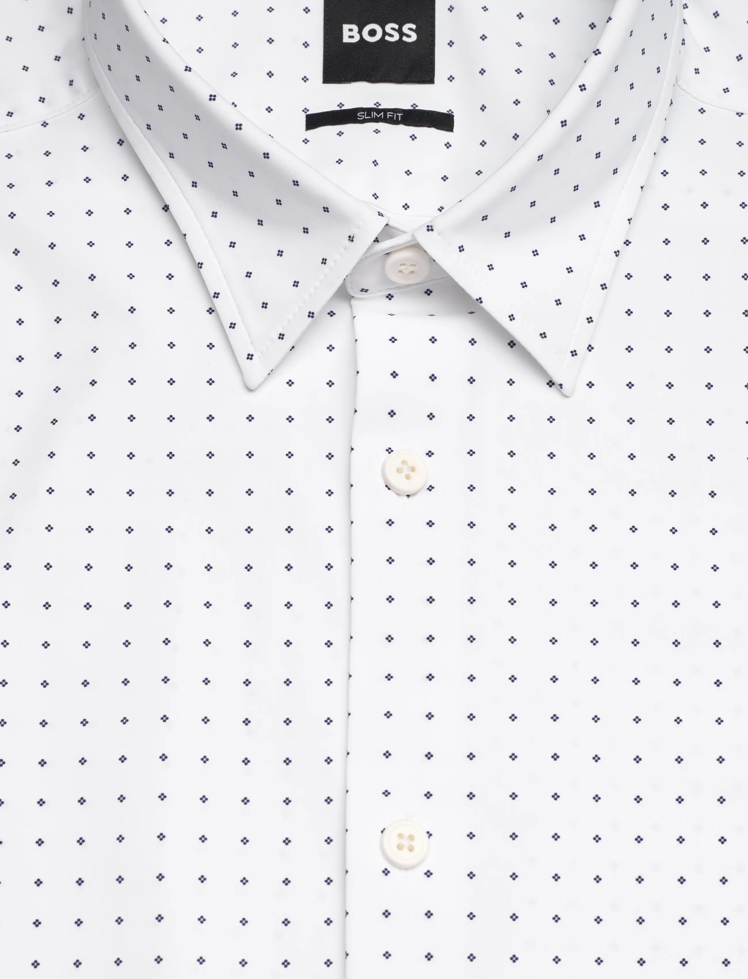 BOSS - P-ROAN-kent-C1-233 - fínni skyrtur - white - 2