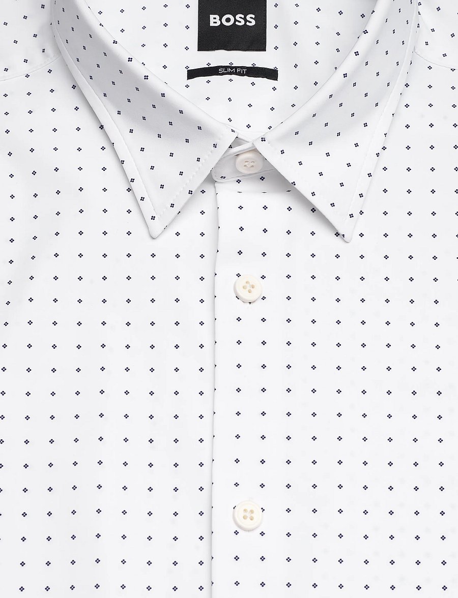 BOSS - P-ROAN-kent-C1-233 - chemises d'affaires - white - 2