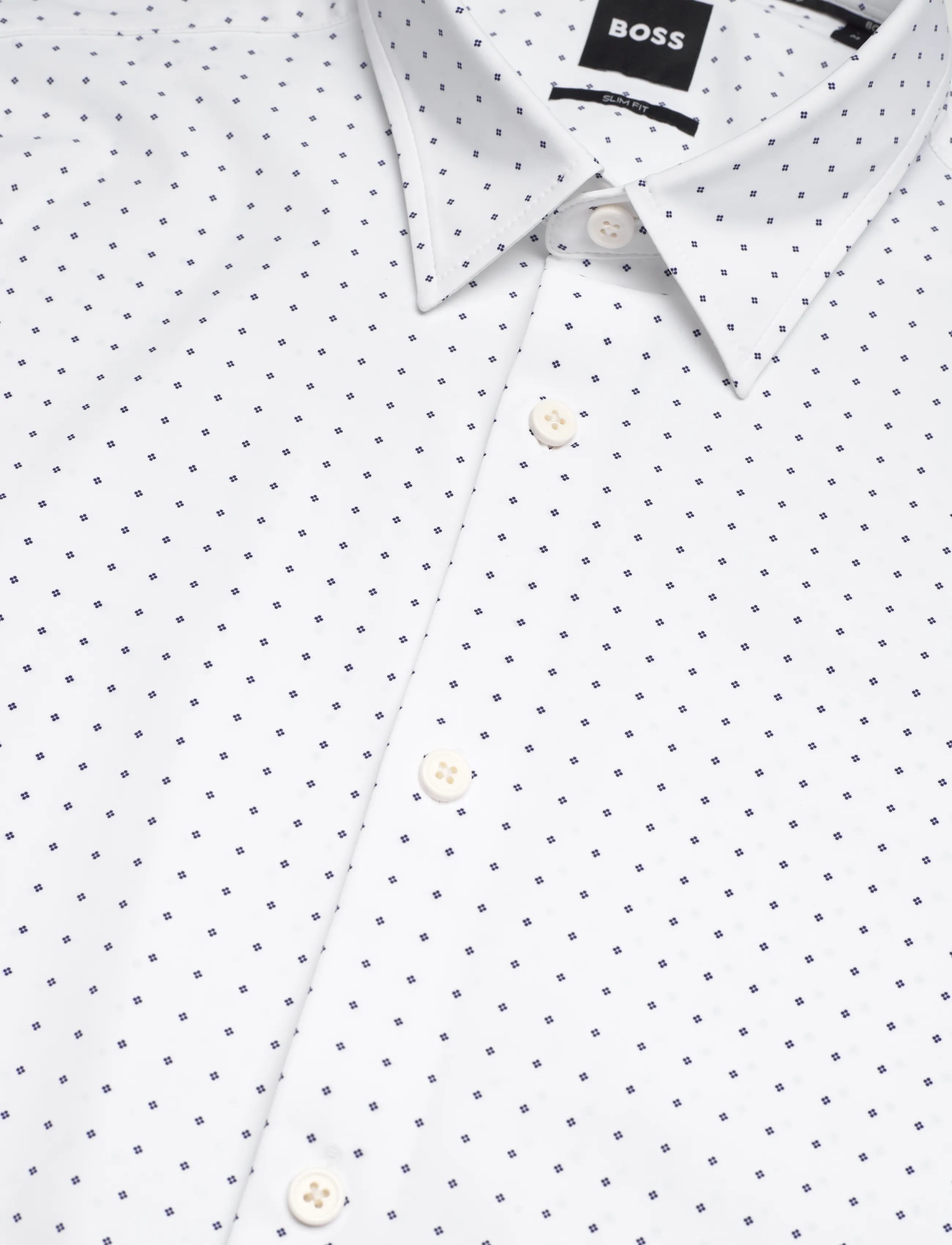 BOSS - P-ROAN-kent-C1-233 - fínni skyrtur - white - 3