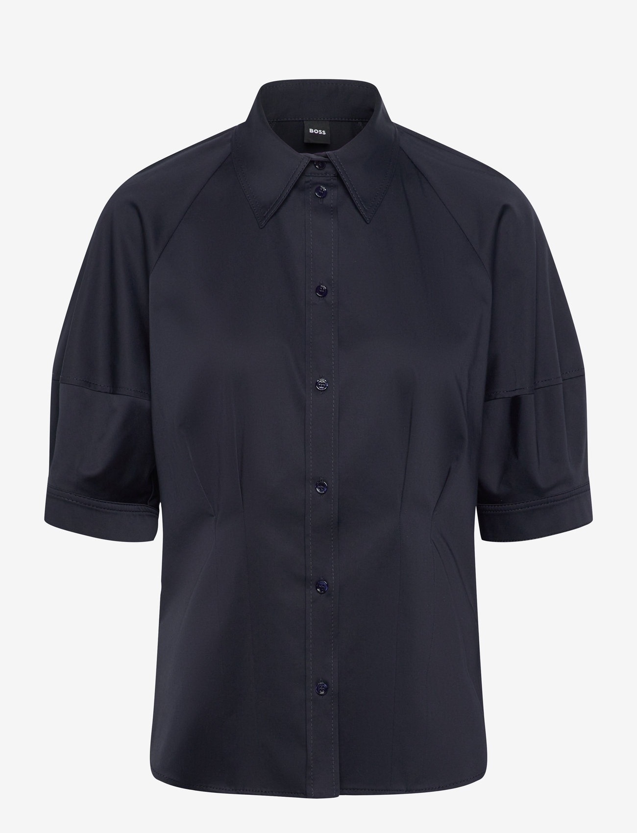 BOSS - Belaurena - kurzärmlige hemden - dark blue - 0